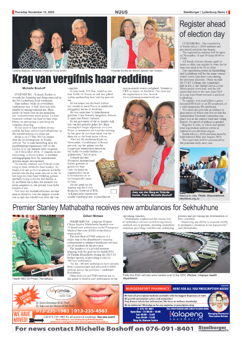 Steelburger News 16 November 2023 page 3