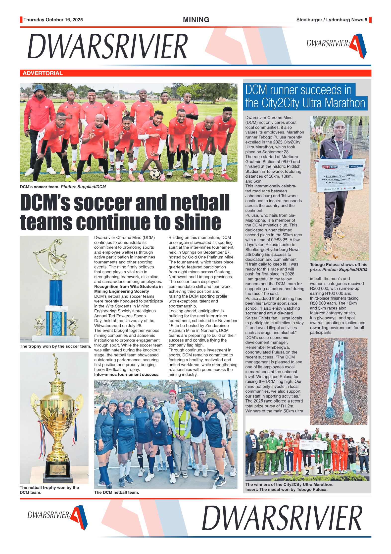 Steelburger News 16 October 2025 page 5