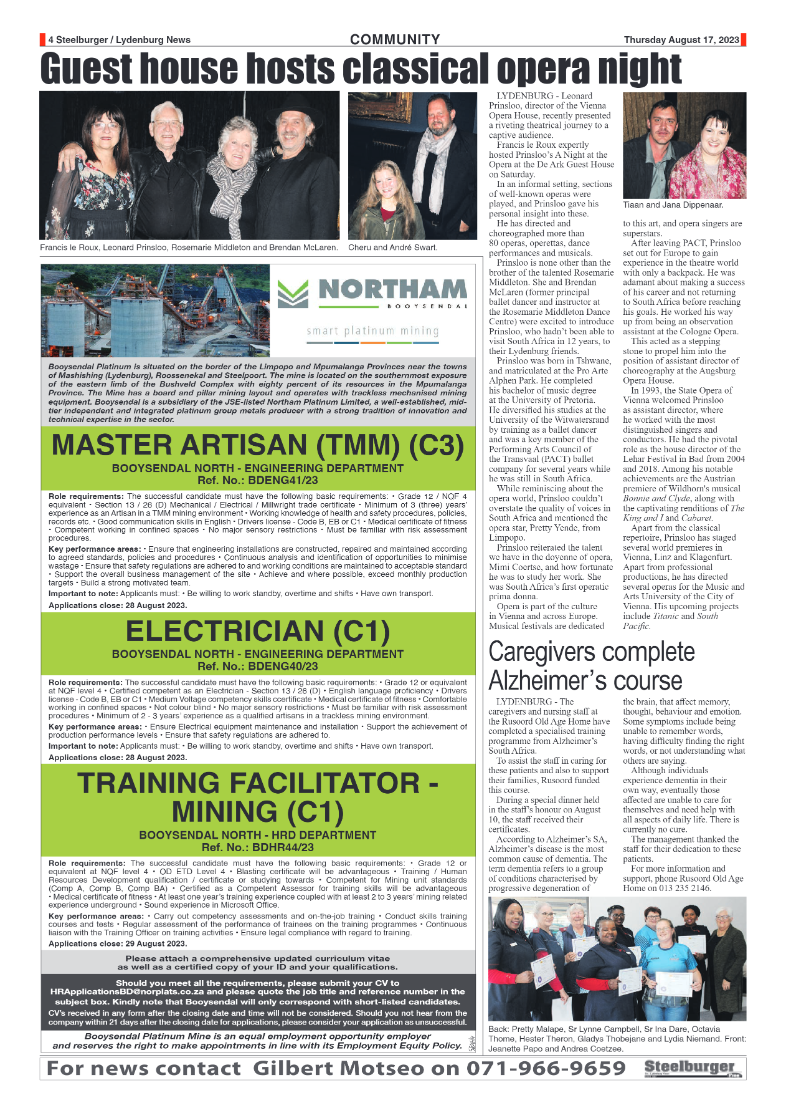 Steelburger News 17 August 2023 page 4