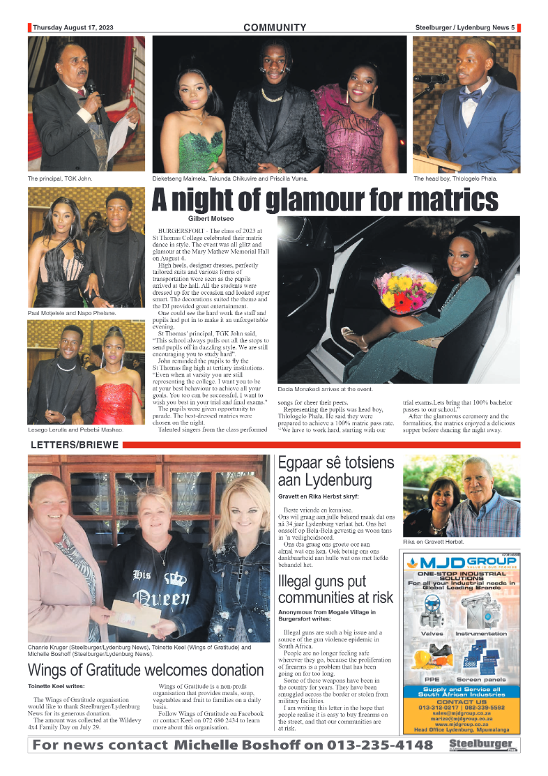 Steelburger News 17 August 2023 page 5