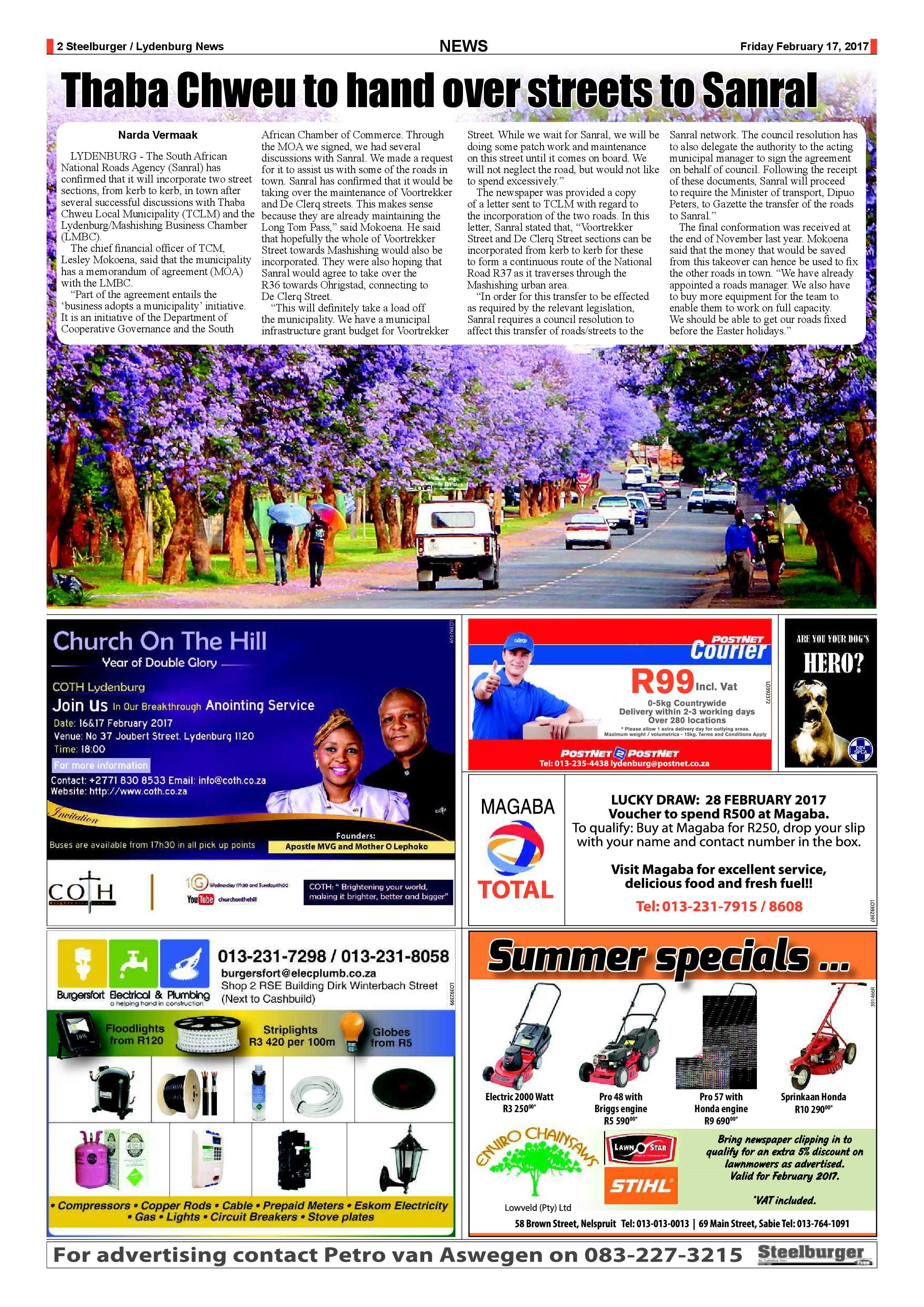 Steelburger News 17 February 2017 page 2