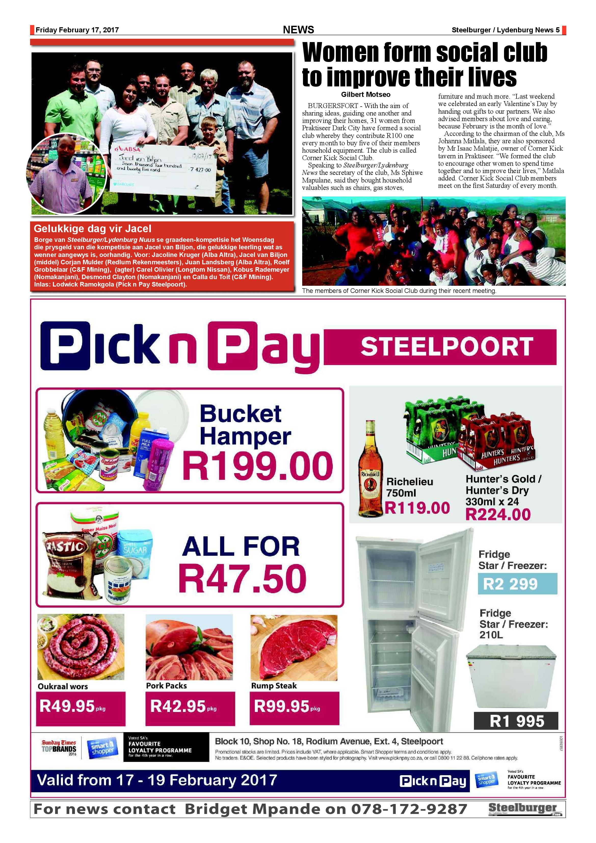 Steelburger News 17 February 2017 page 5