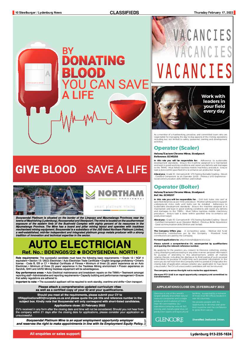 Steelburger News 17 February 2022 page 10