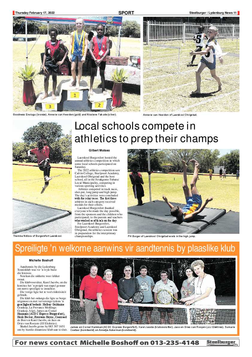 Steelburger News 17 February 2022 page 11