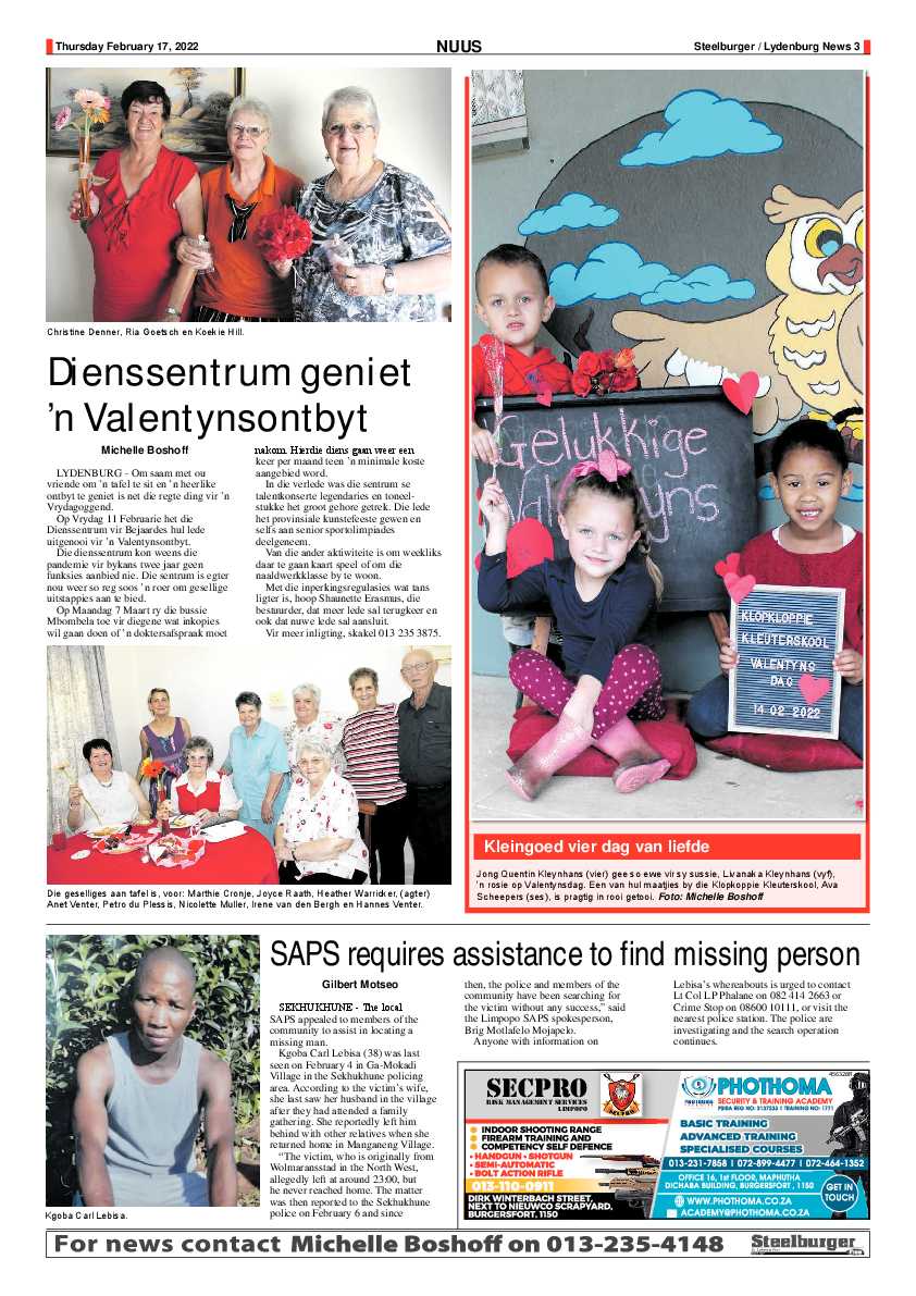 Steelburger News 17 February 2022 page 3