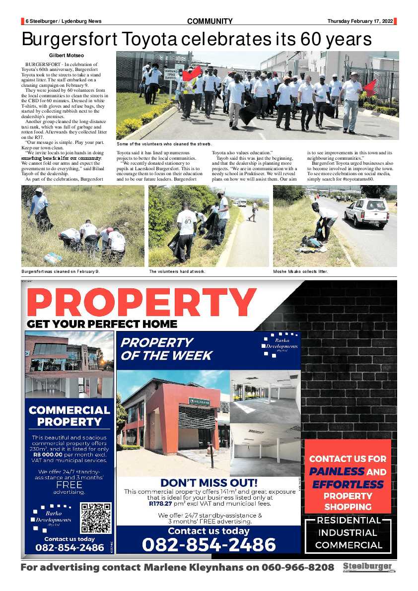 Steelburger News 17 February 2022 page 6