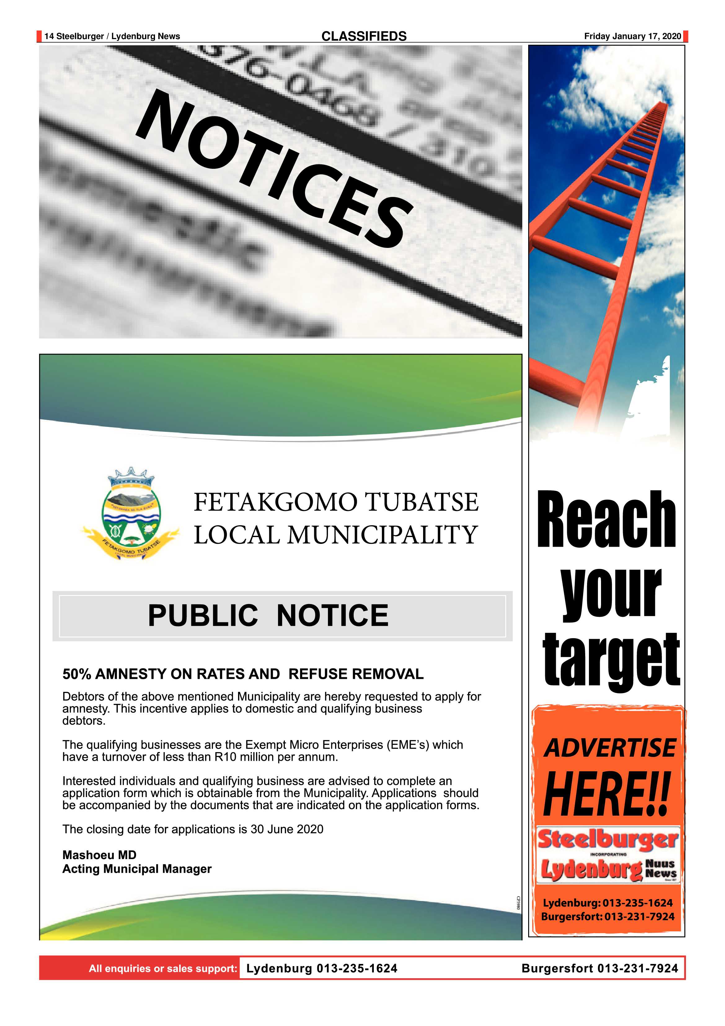 Steelburger News 17 January 2020 page 14