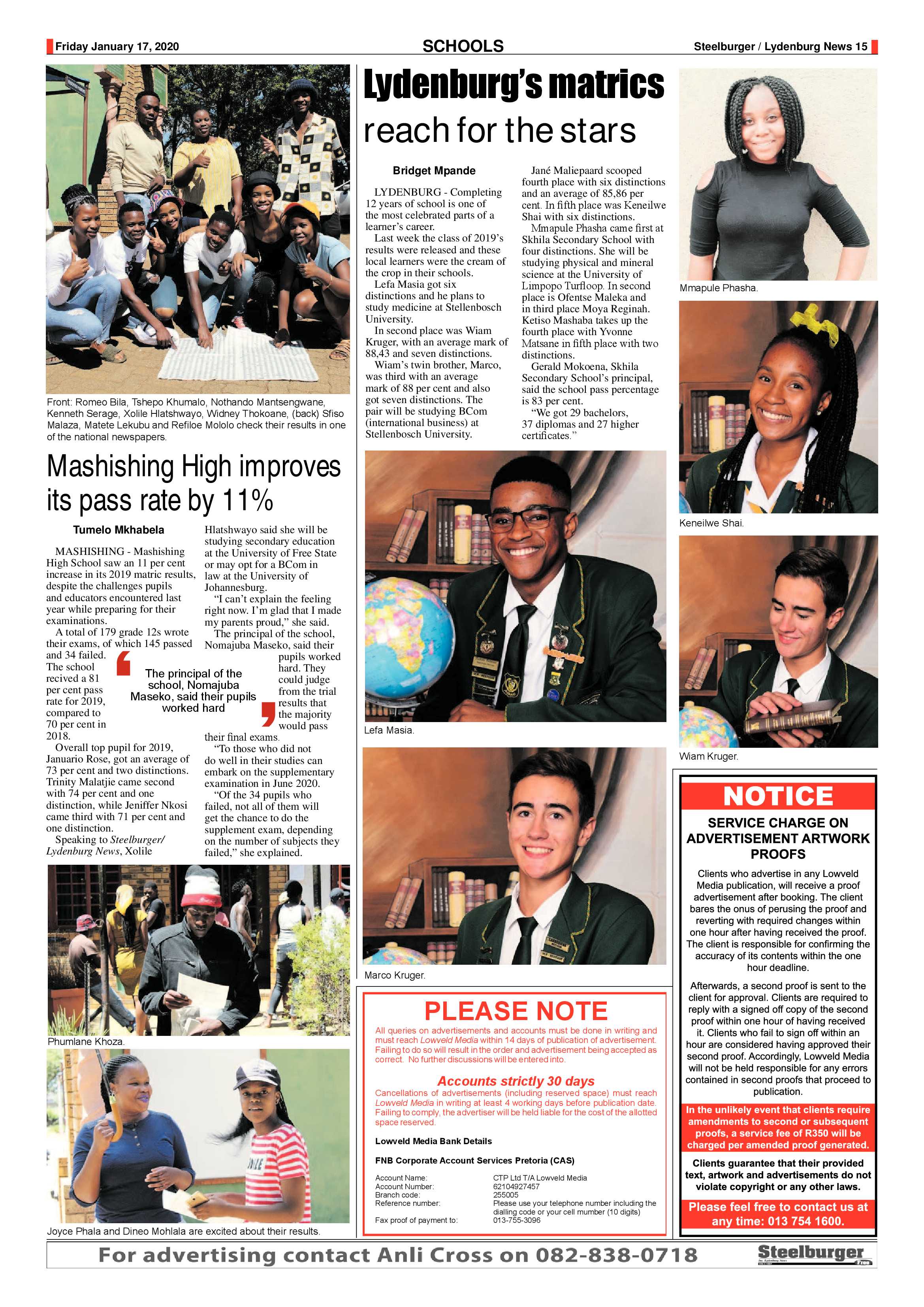 Steelburger News 17 January 2020 page 15