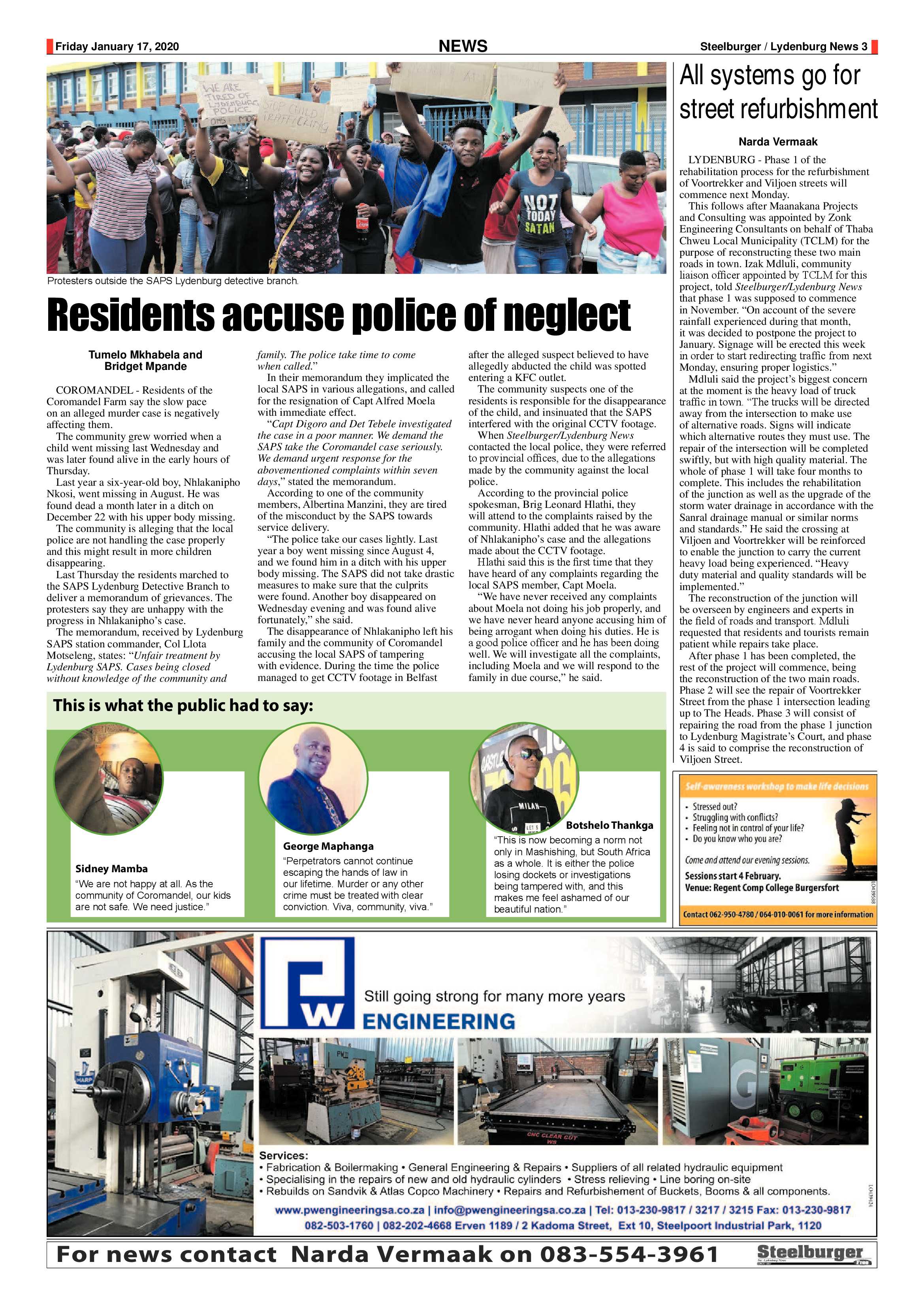 Steelburger News 17 January 2020 page 3