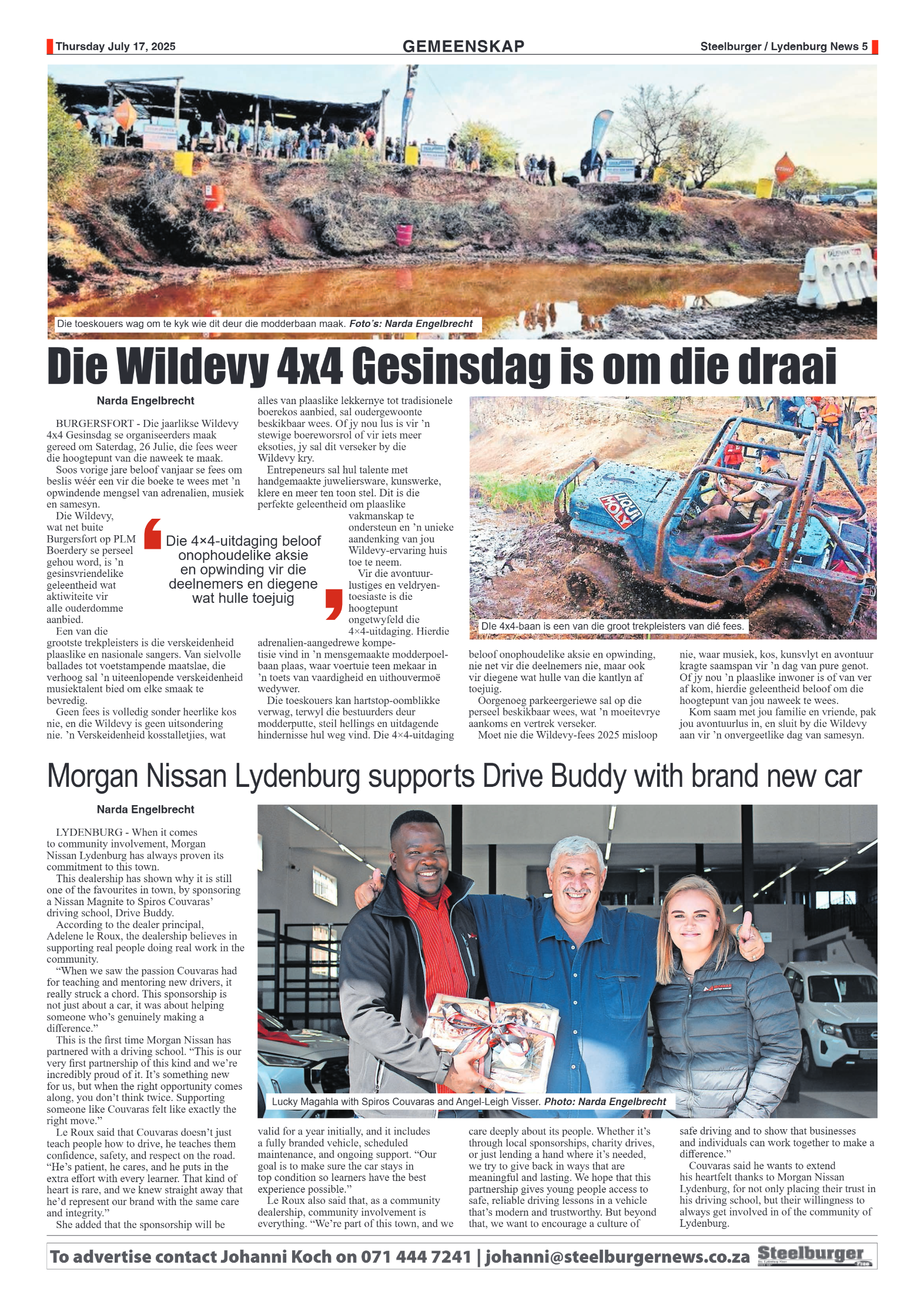 Steelburger News 17 July 2025 page 5