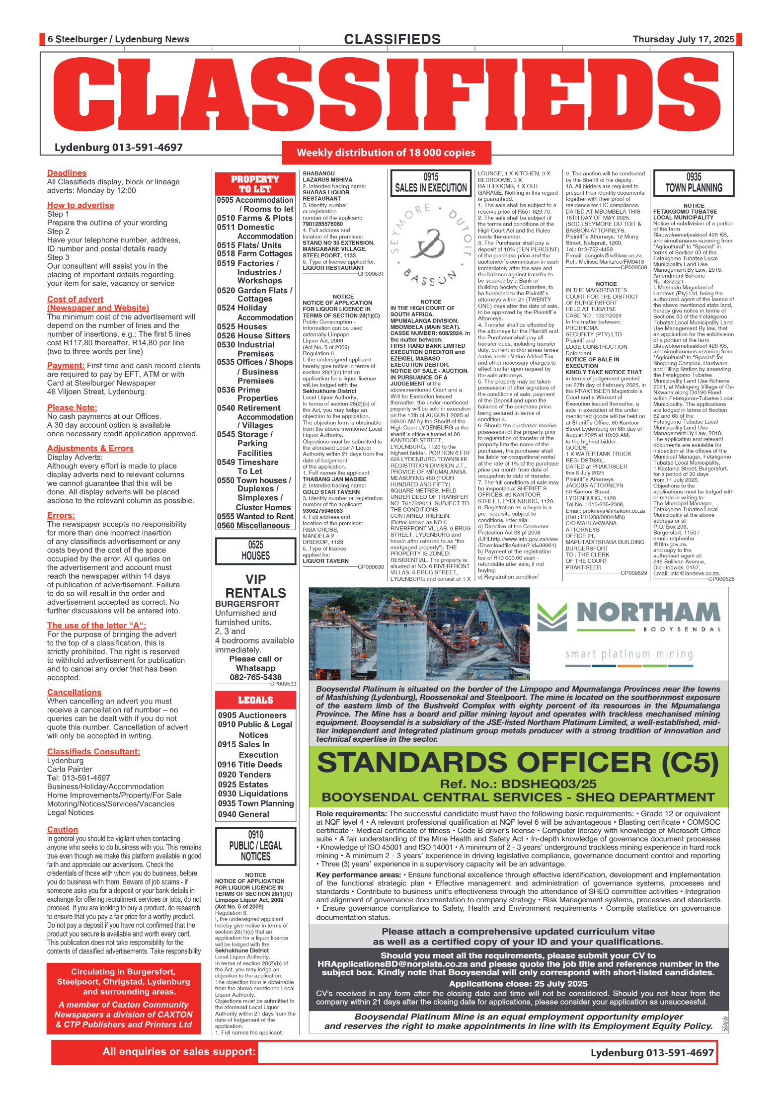 Steelburger News 17 July 2025 page 6