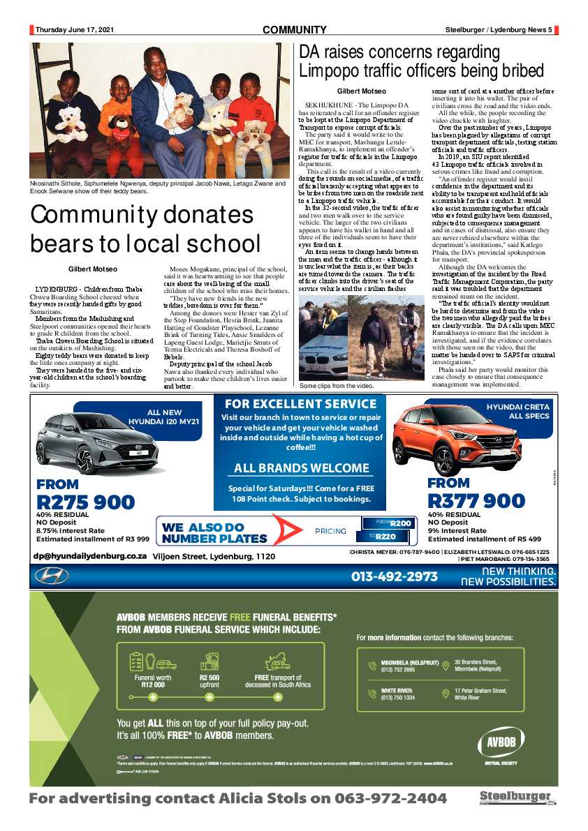 Steelburger News 17 June 2021 page 5