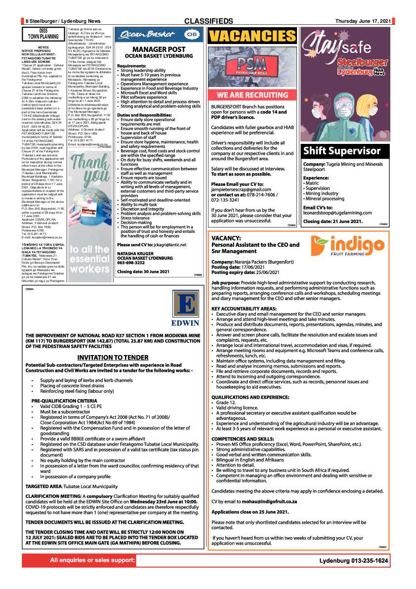 Steelburger News 17 June 2021 page 8