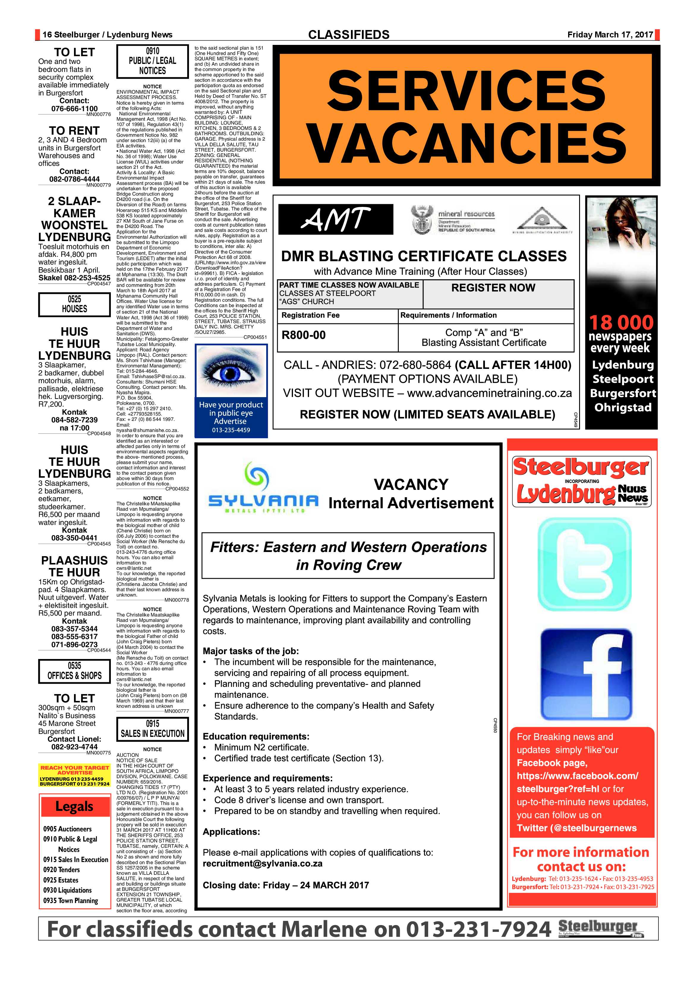 Steelburger News 17 March 2017 page 16