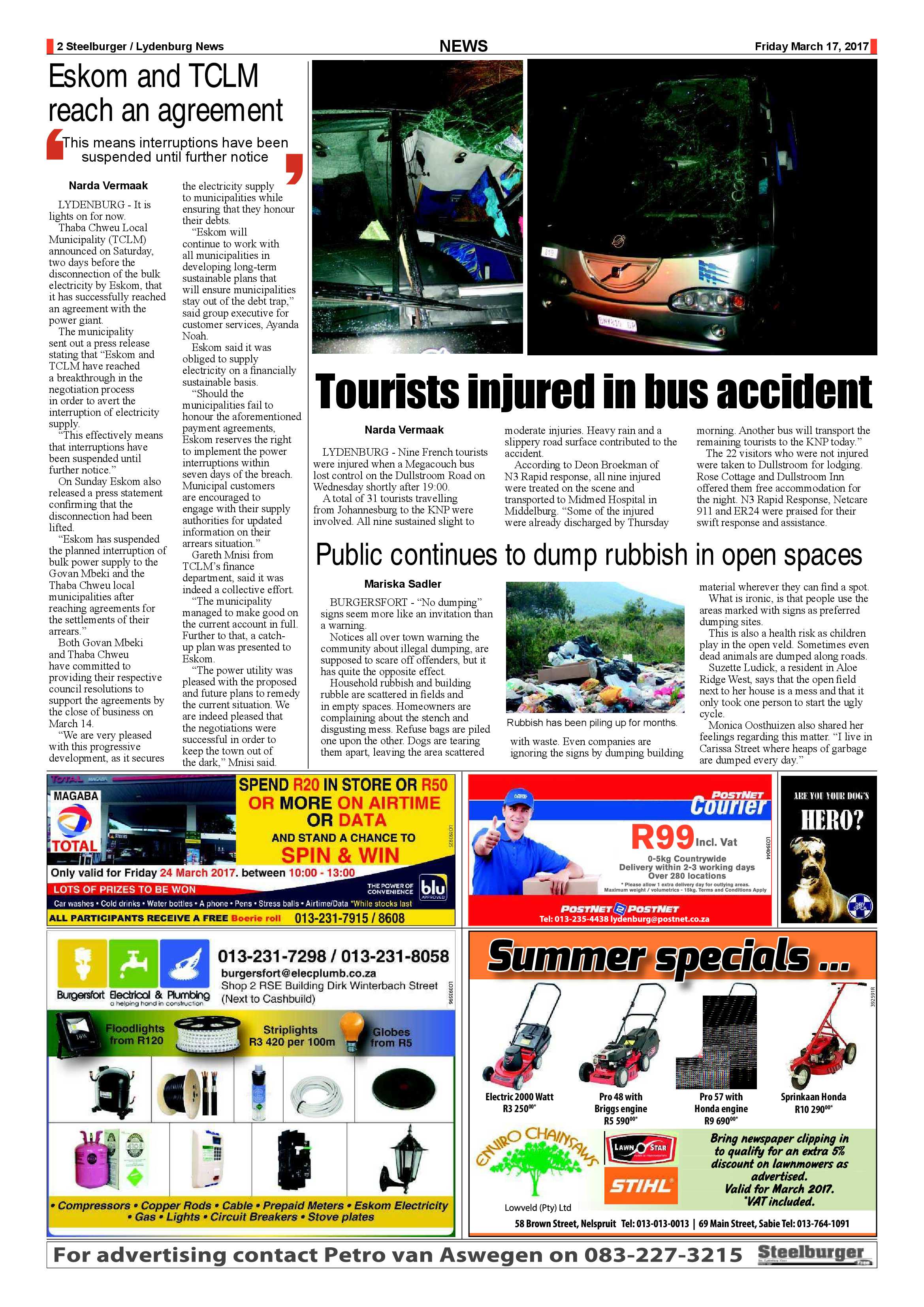 Steelburger News 17 March 2017 page 2