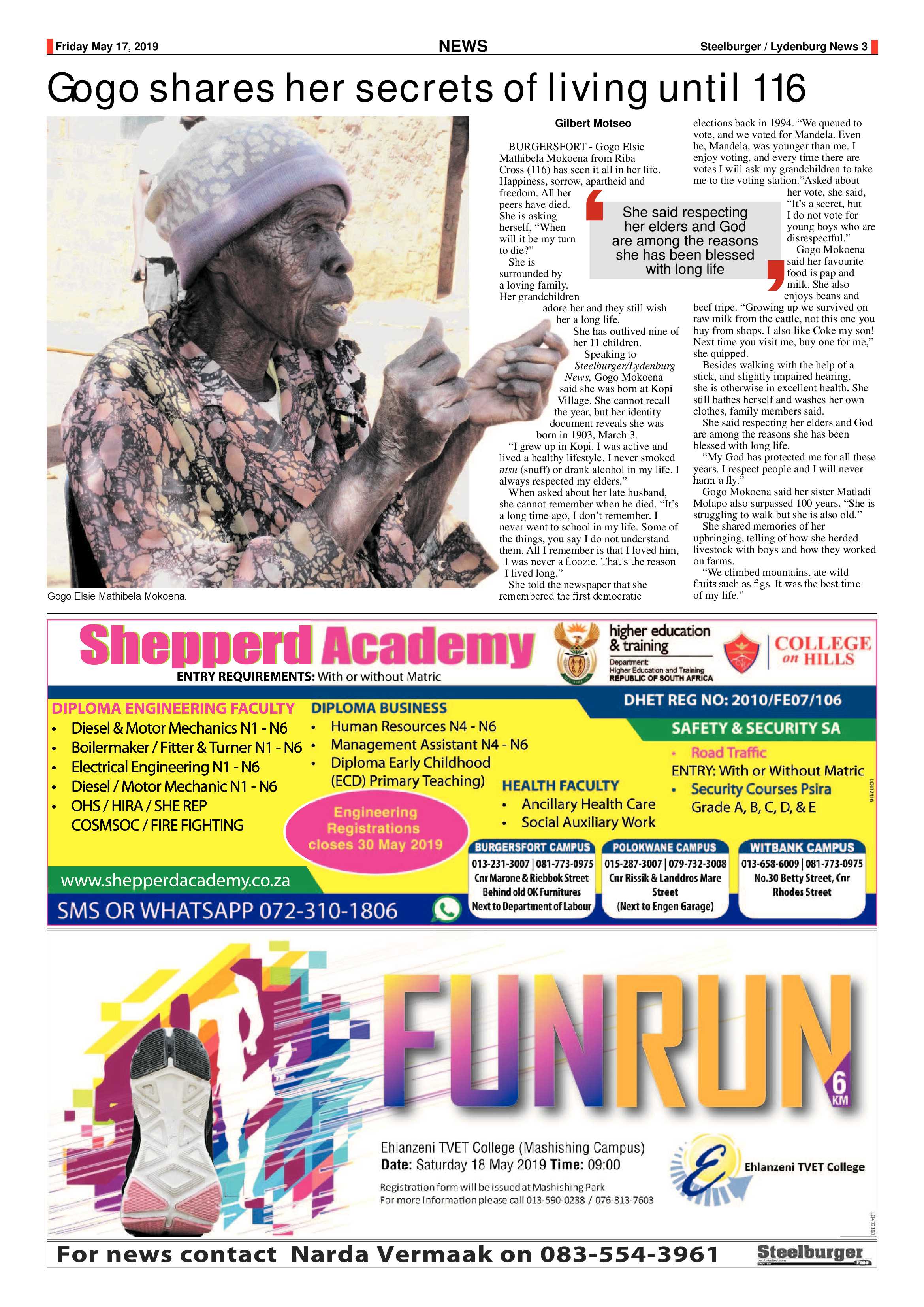 Steelburger News 17 May 2019 page 3