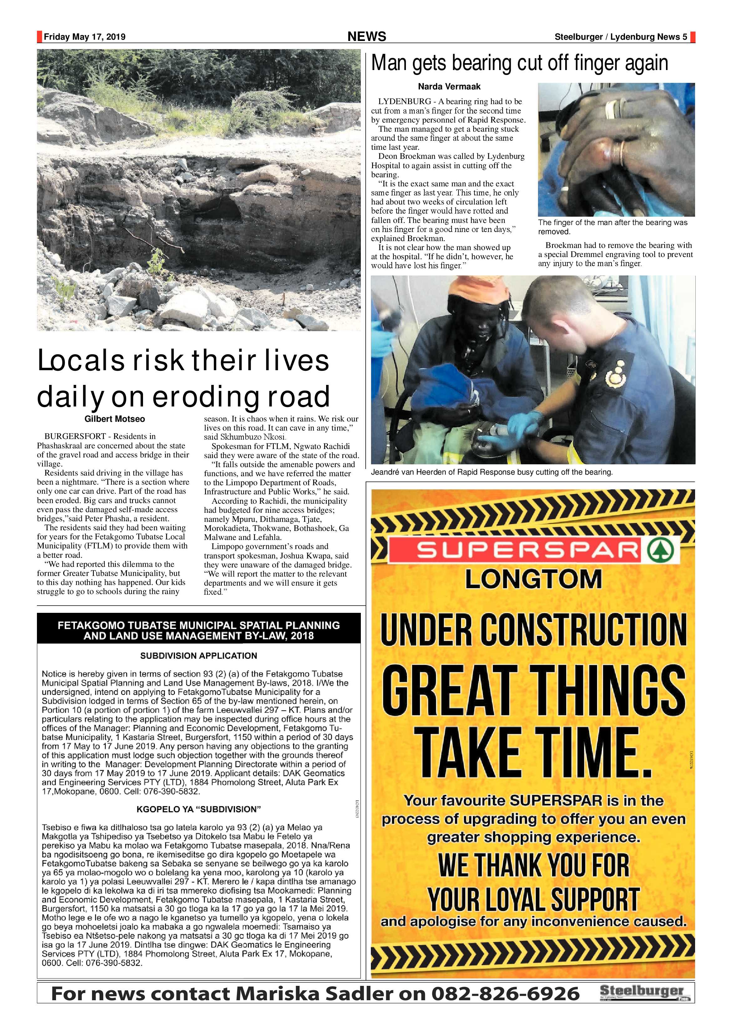 Steelburger News 17 May 2019 page 5