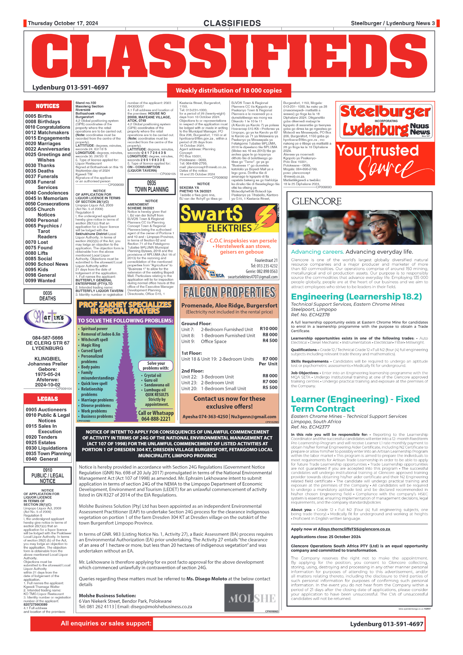 Steelburger News 17 October 2024 page 3