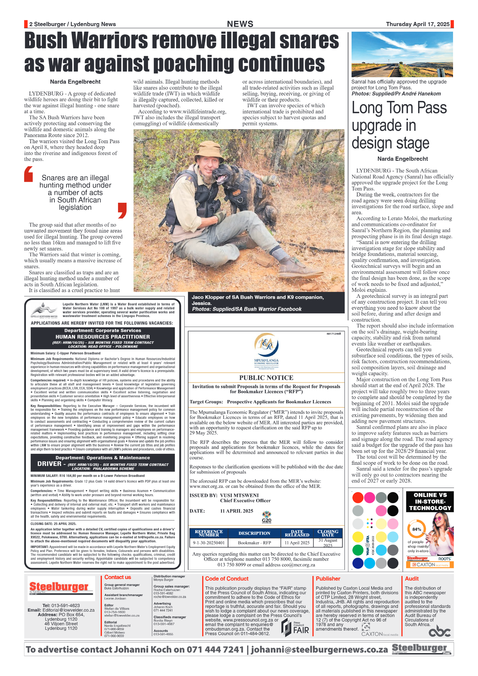 Steelburger News 17 April 2025 page 2