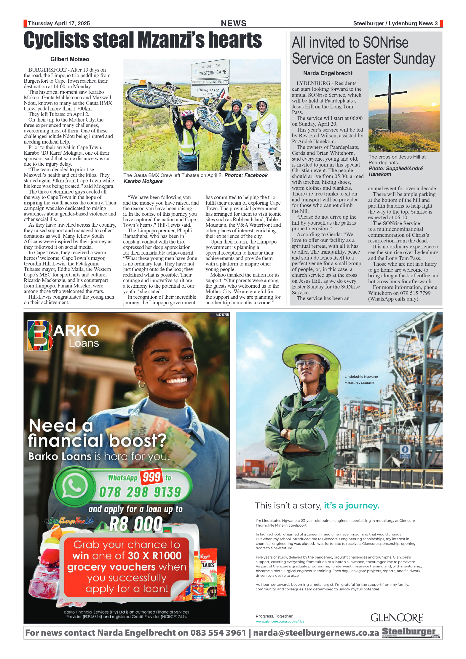 Steelburger News 17 April 2025 page 3