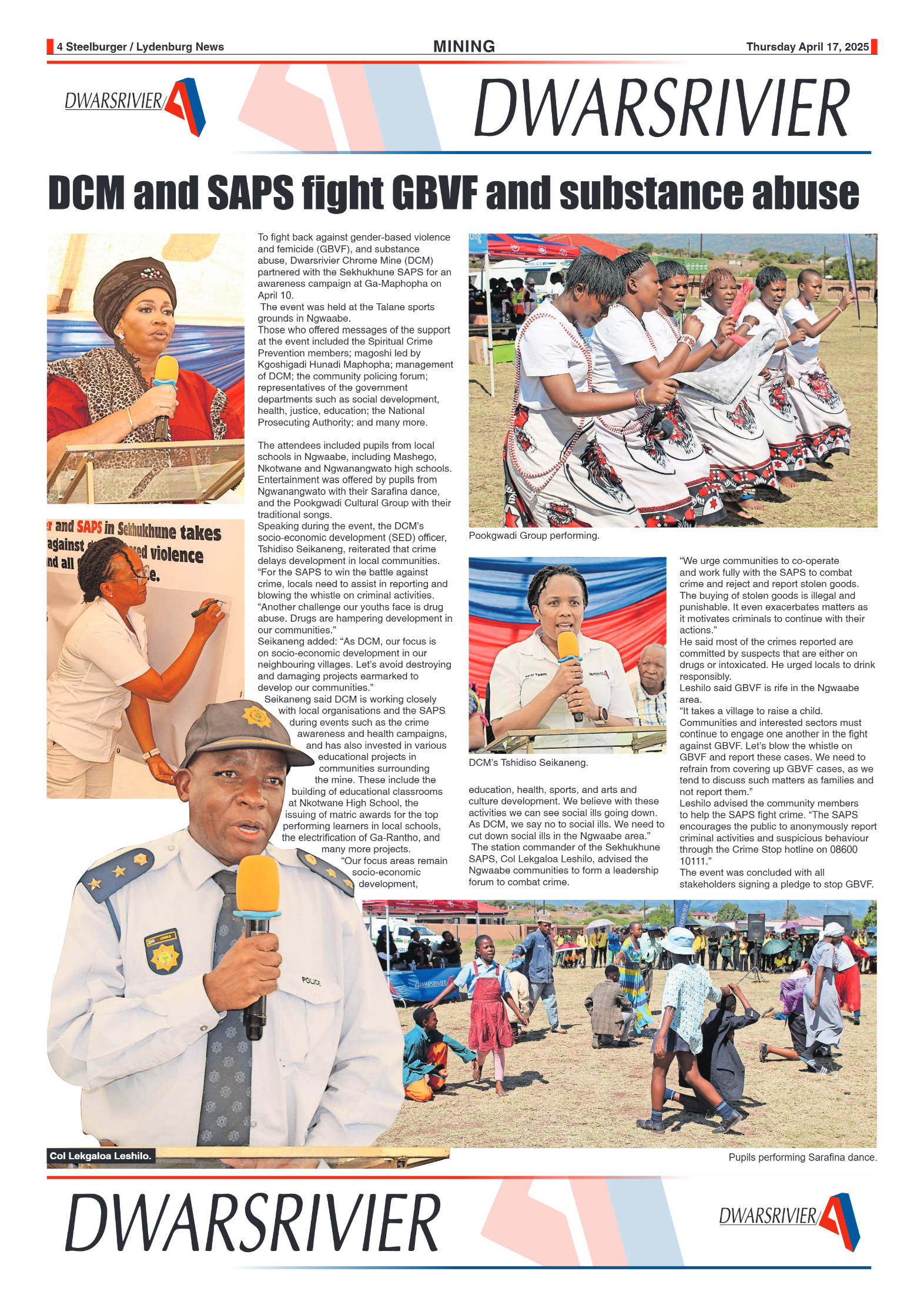 Steelburger News 17 April 2025 page 4