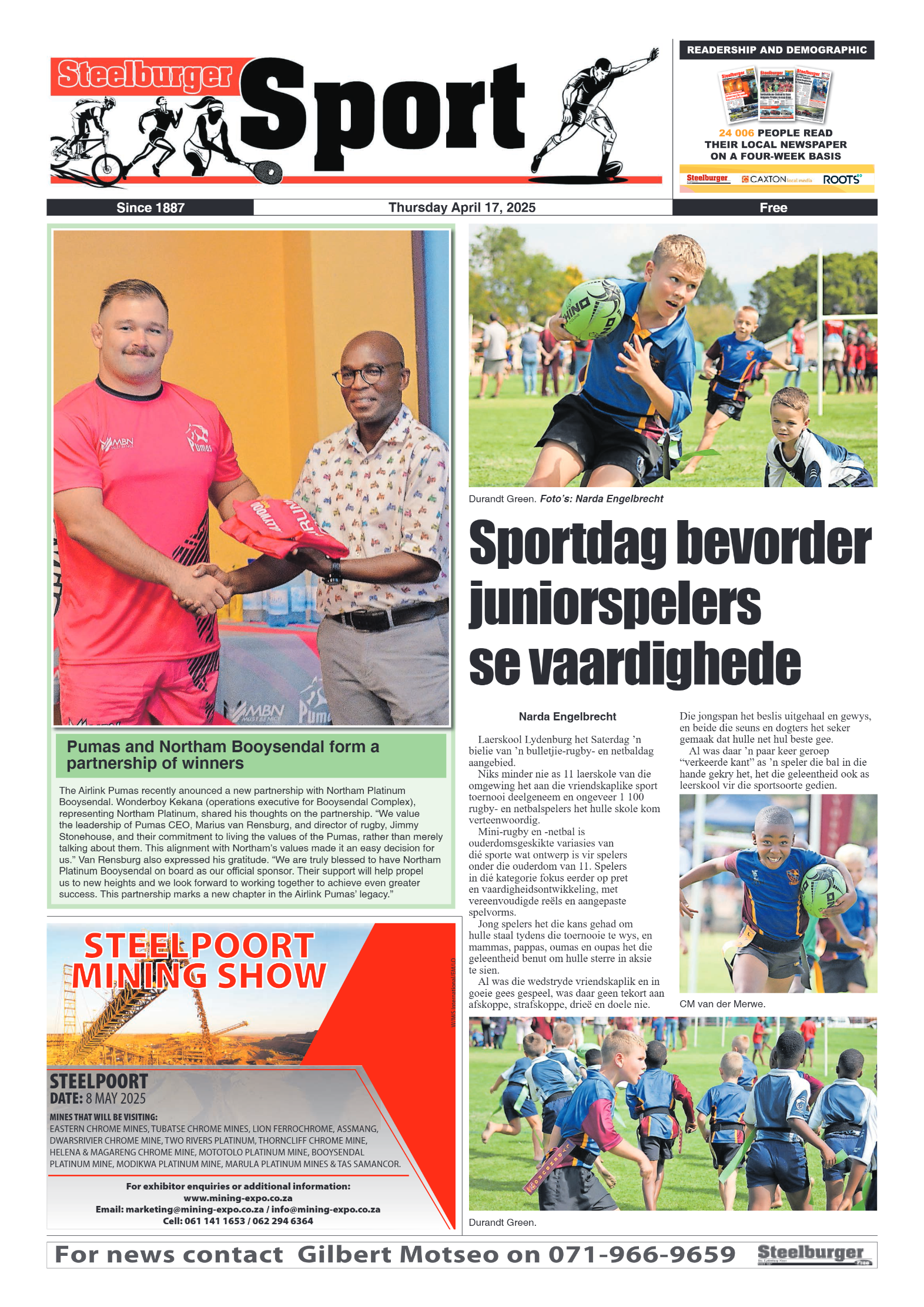 Steelburger News 17 April 2025 page 8