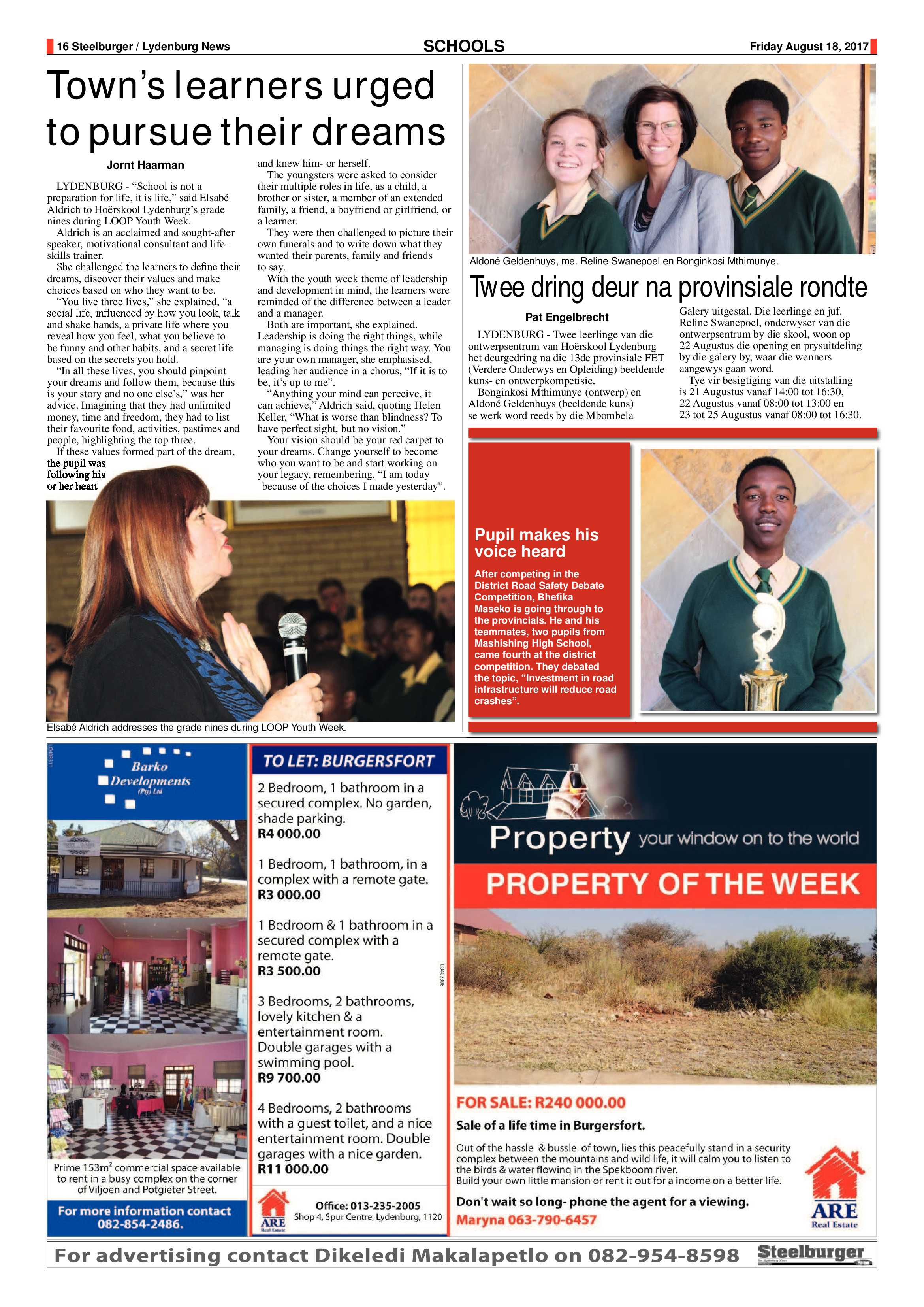 Steelburger News 18 August 2017 page 14