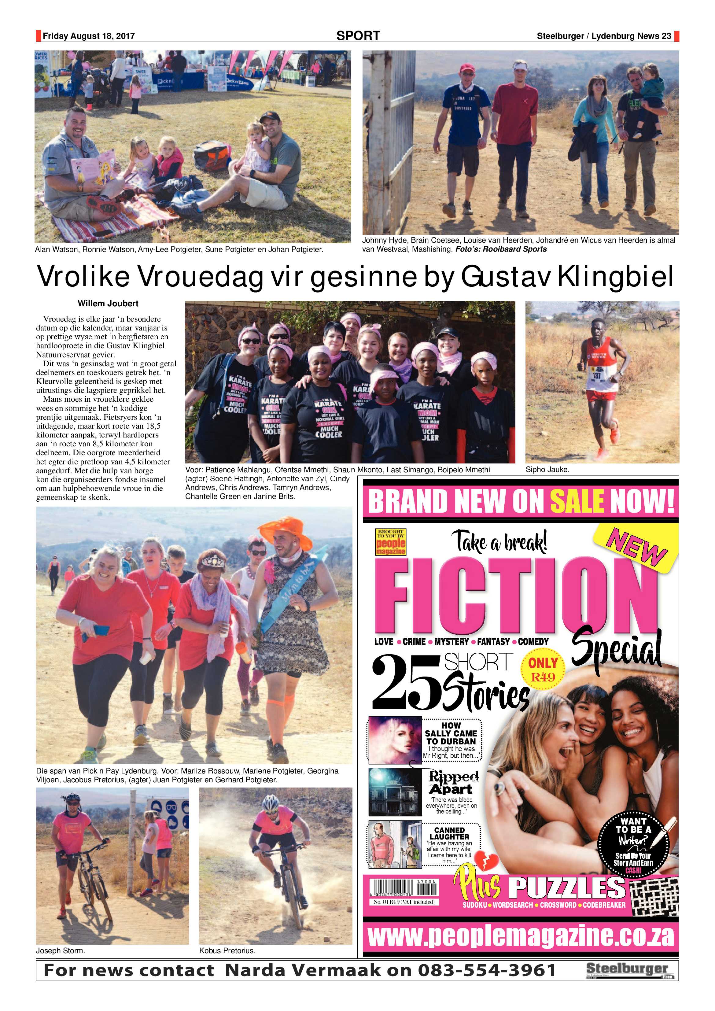 Steelburger News 18 August 2017 page 21