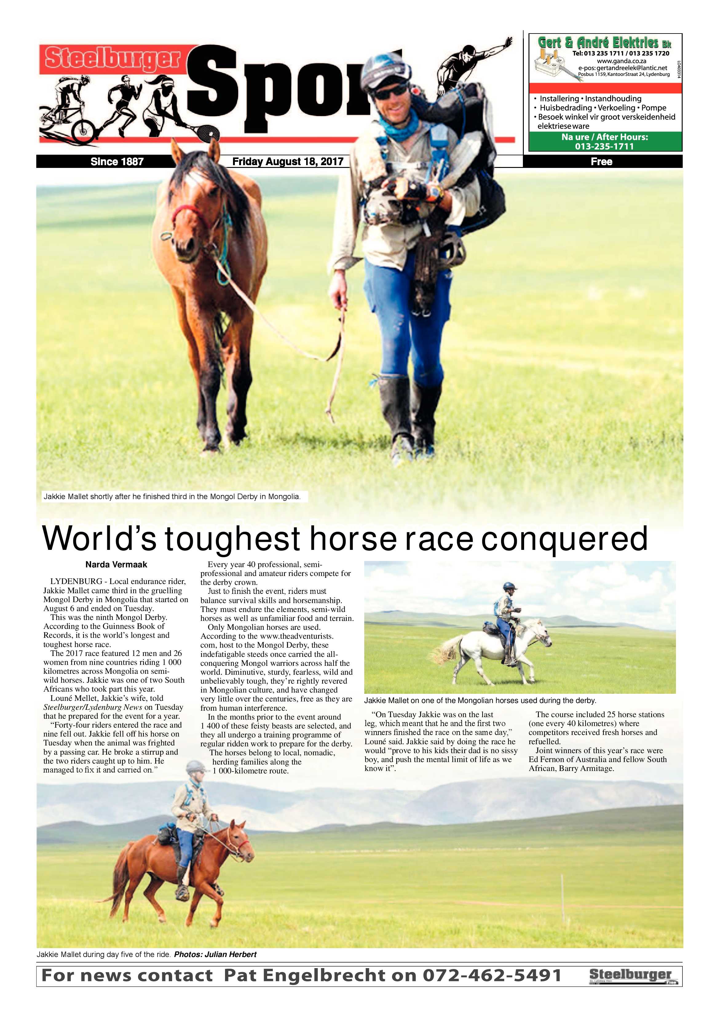Steelburger News 18 August 2017 page 22