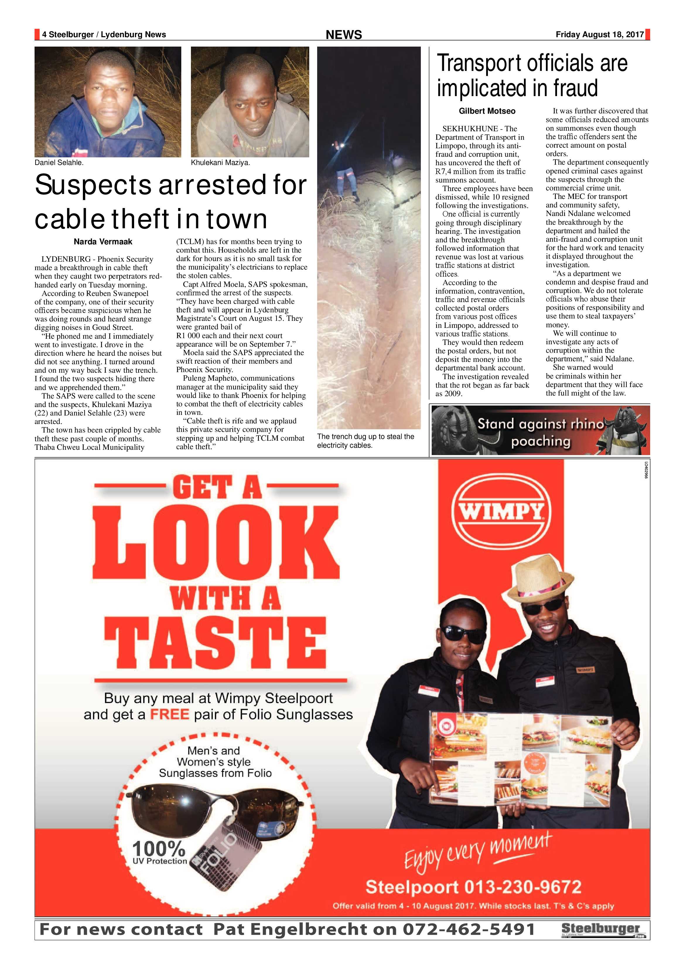 Steelburger News 18 August 2017 page 4