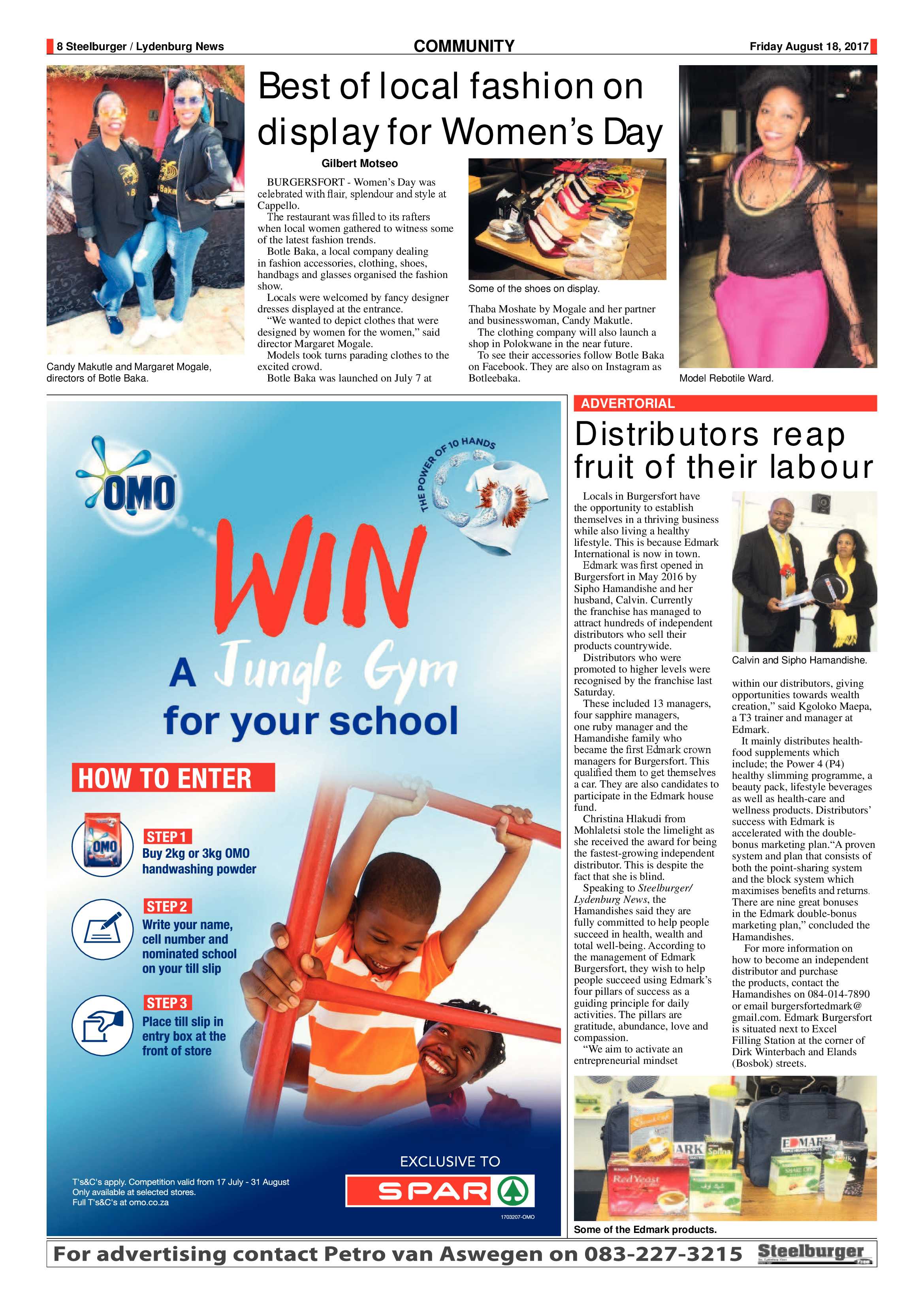 Steelburger News 18 August 2017 page 8