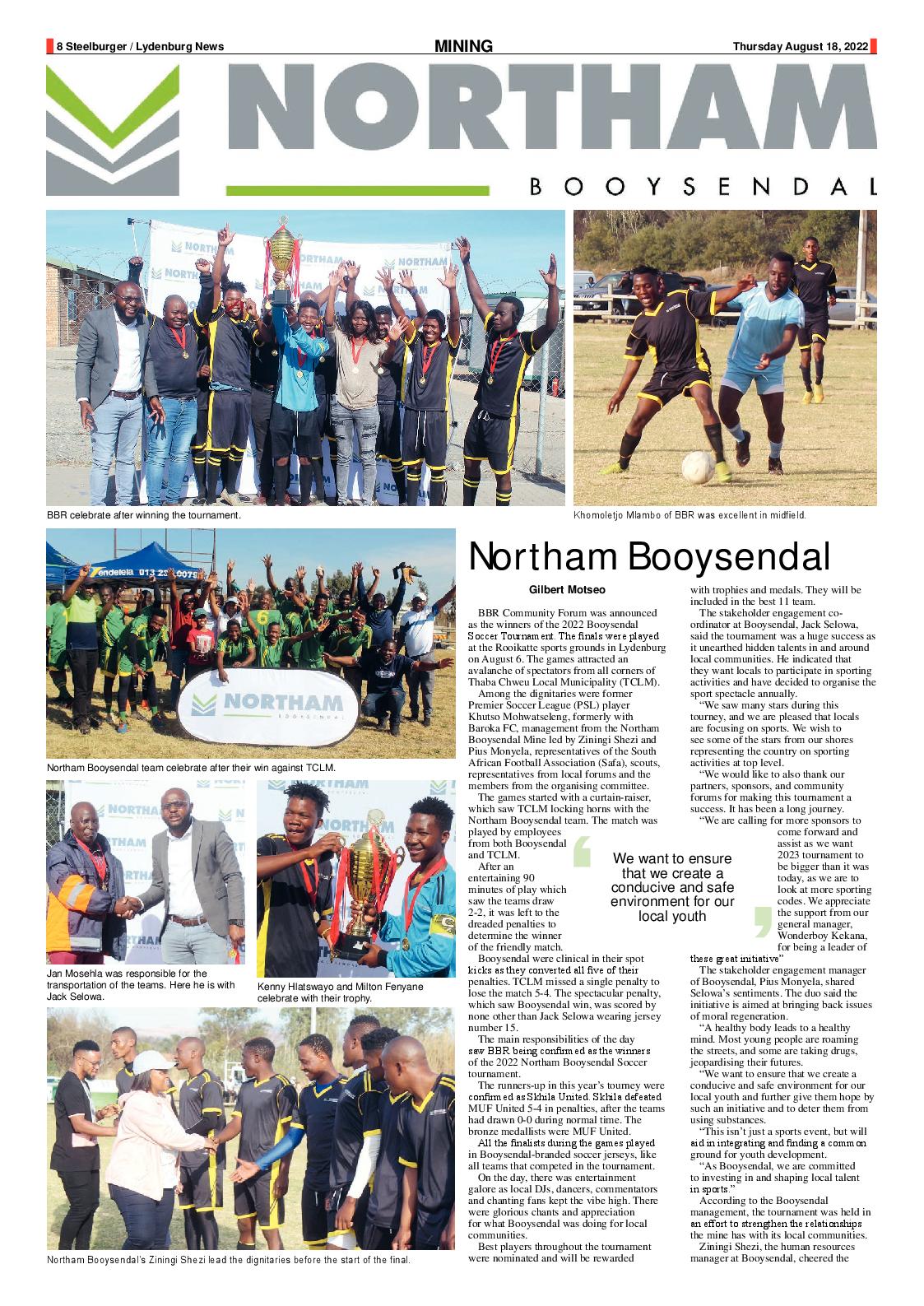 Steelburger News 18 August 2022 page 8