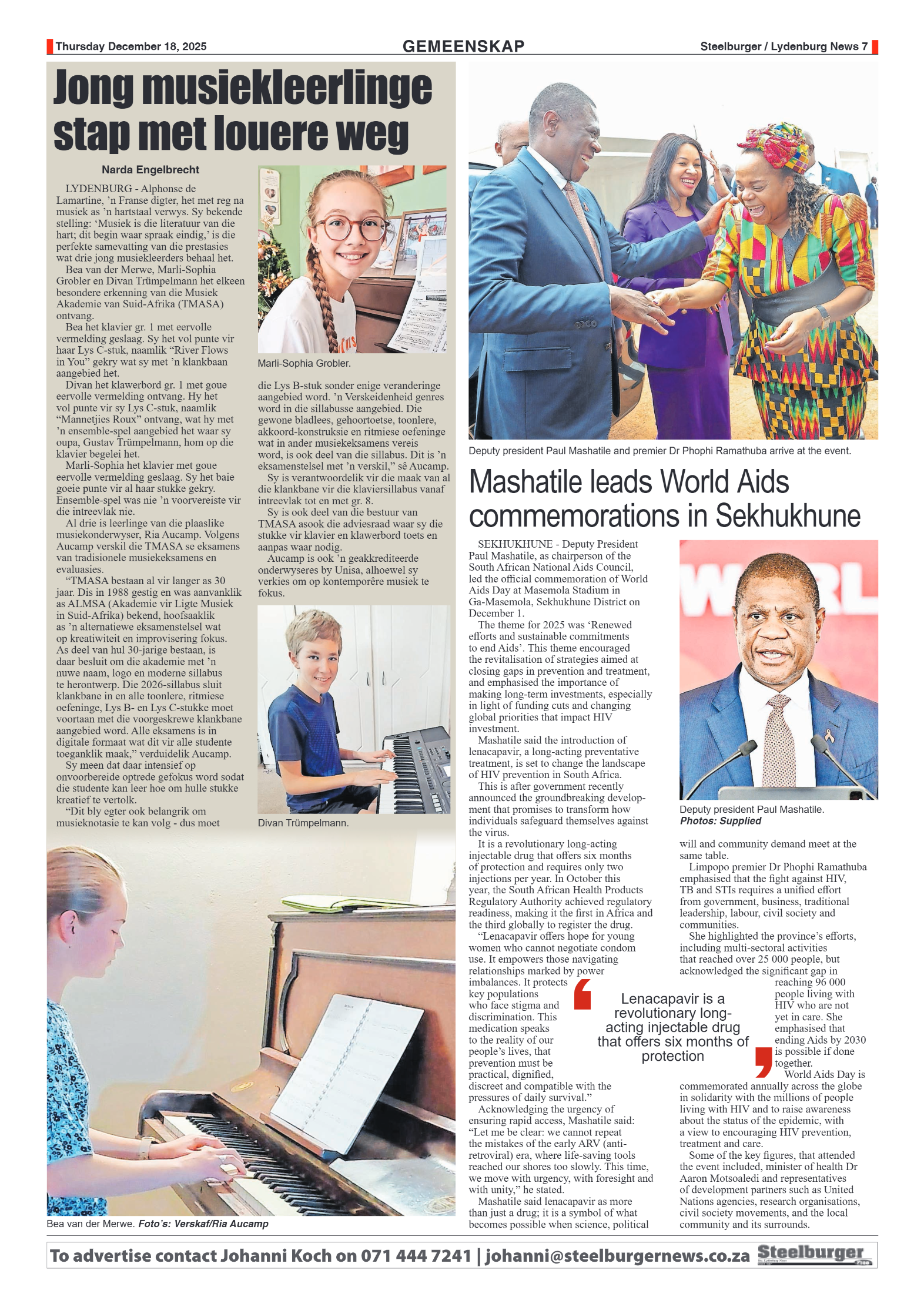 Steelburger News 18 December 2025 page 7