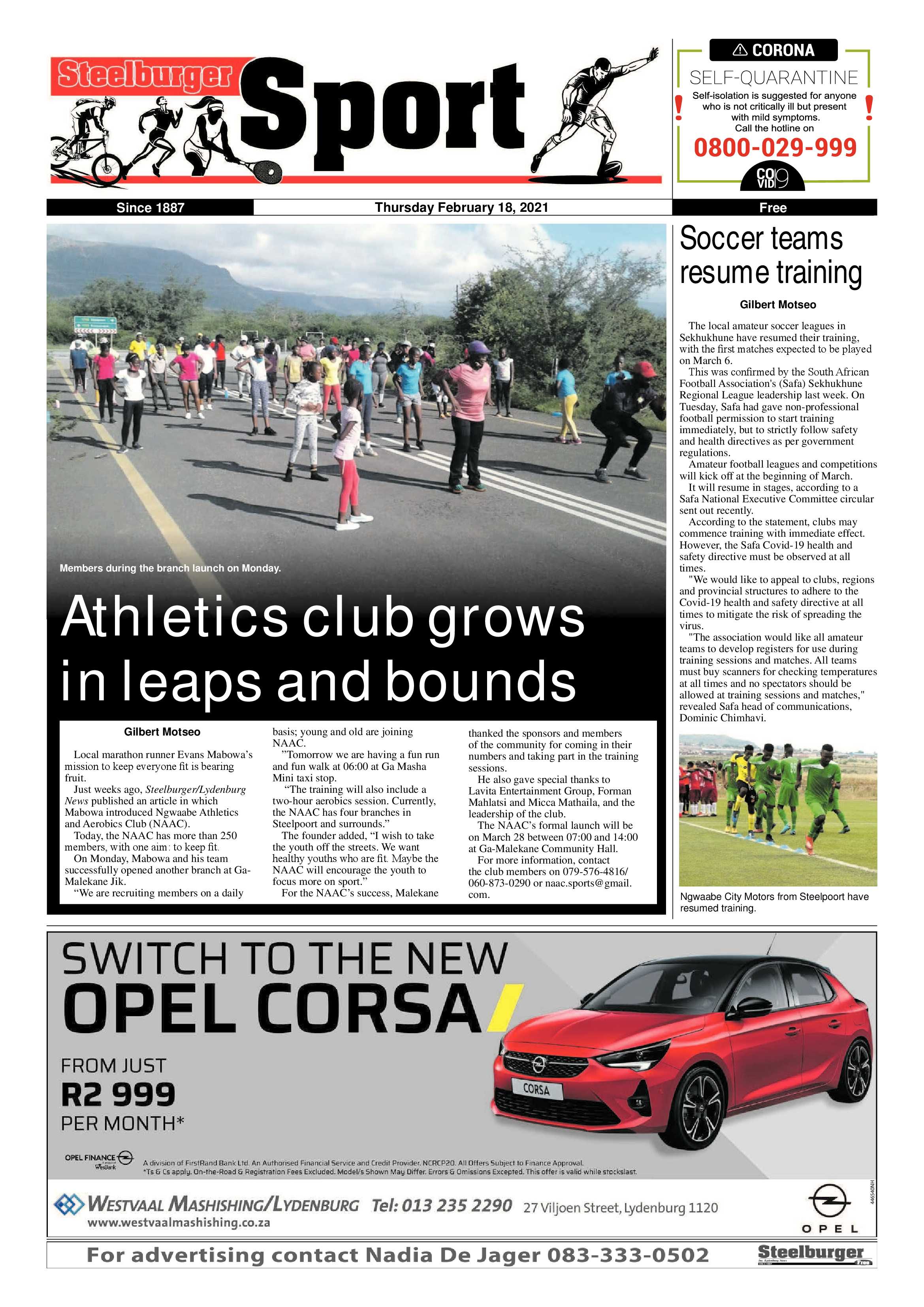 Steelburger News 18 February 2021 page 12