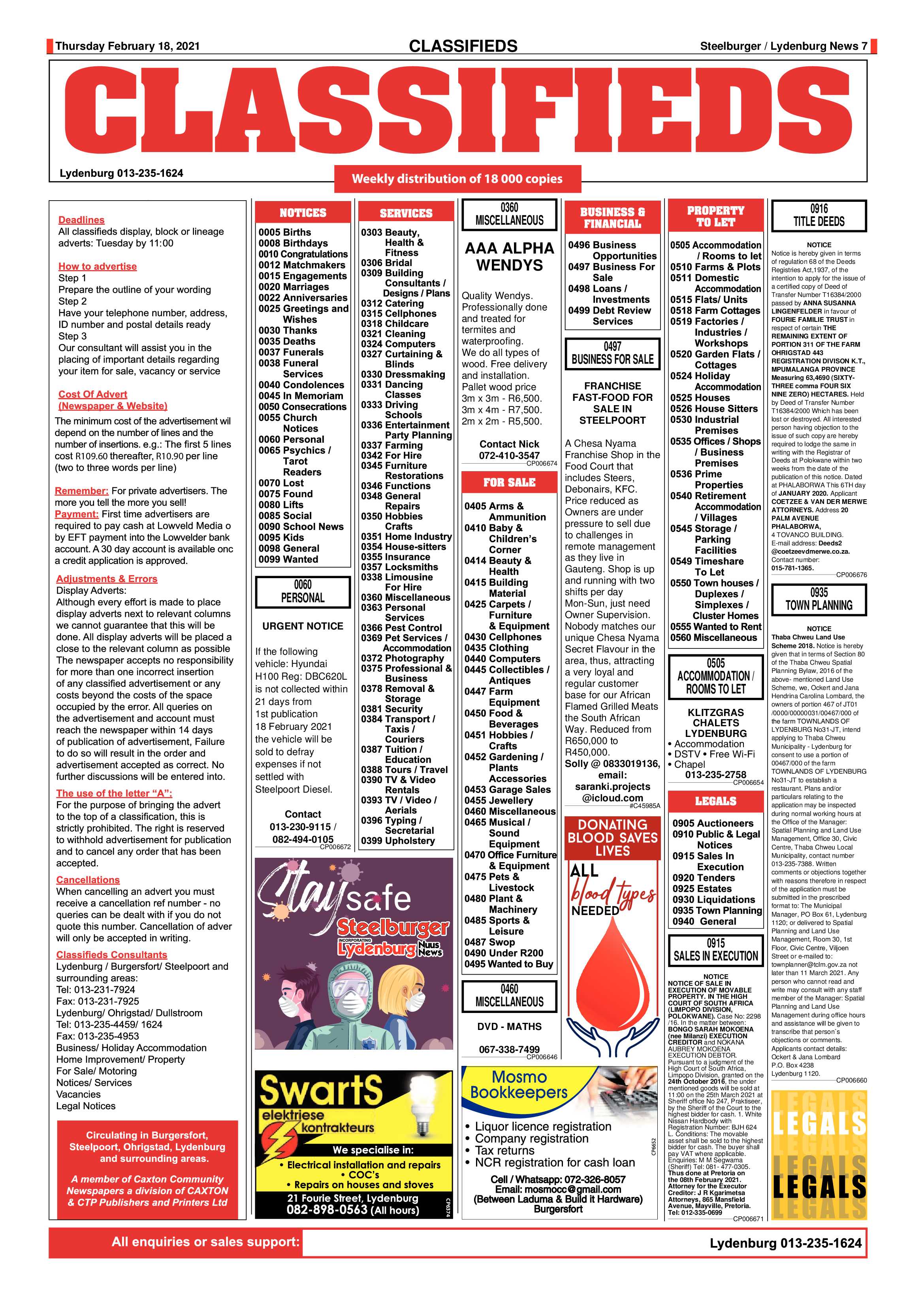 Steelburger News 18 February 2021 page 7
