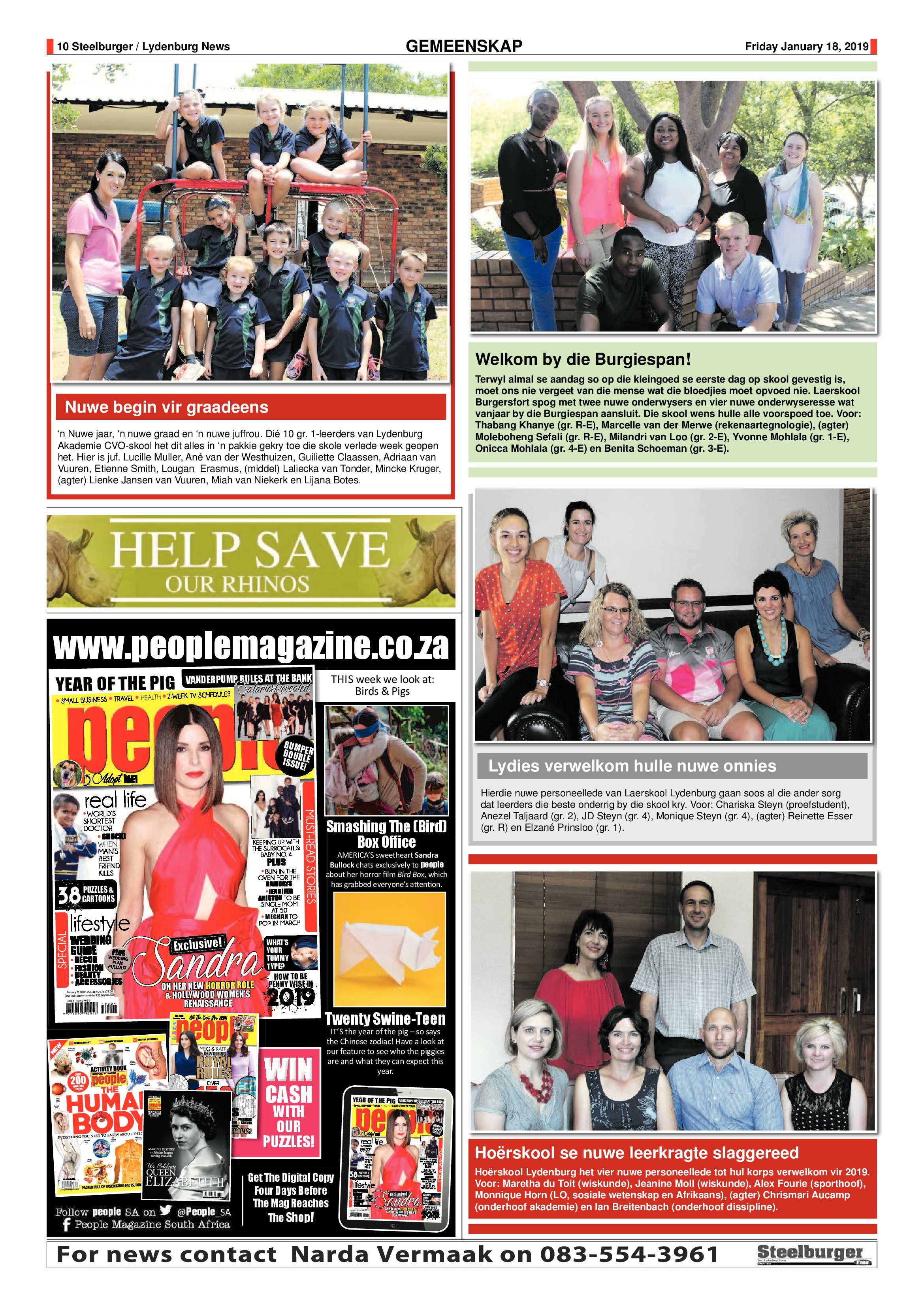 Steelburger News 18 January 2019 page 10