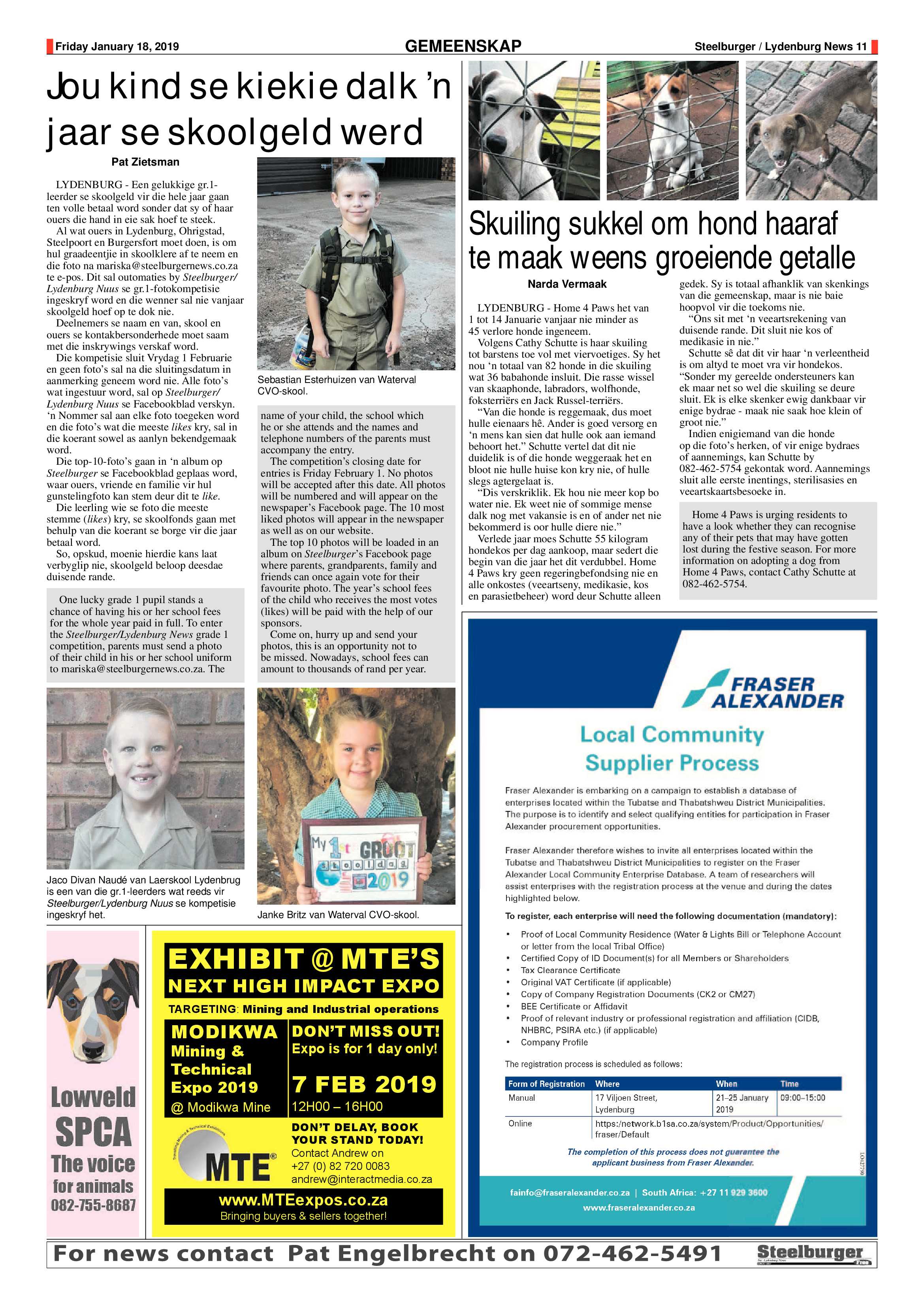 Steelburger News 18 January 2019 page 11