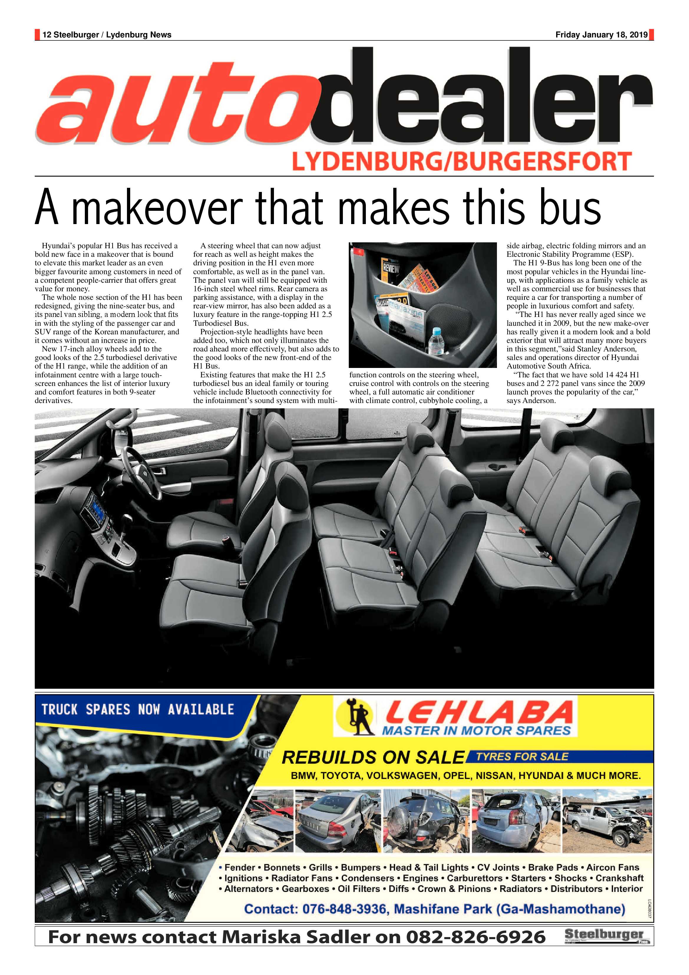 Steelburger News 18 January 2019 page 12