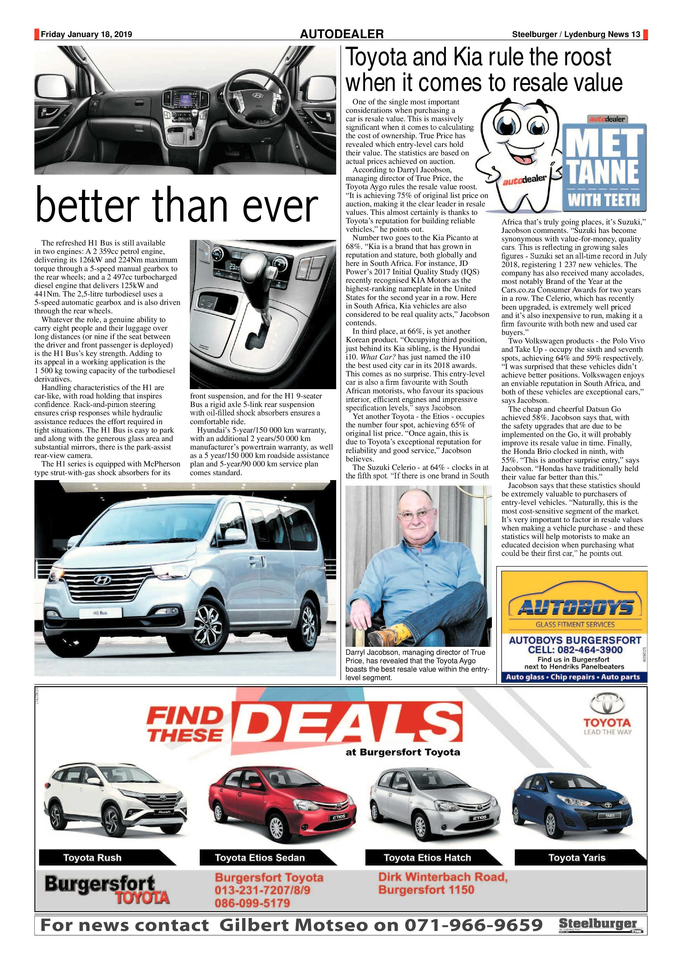 Steelburger News 18 January 2019 page 13