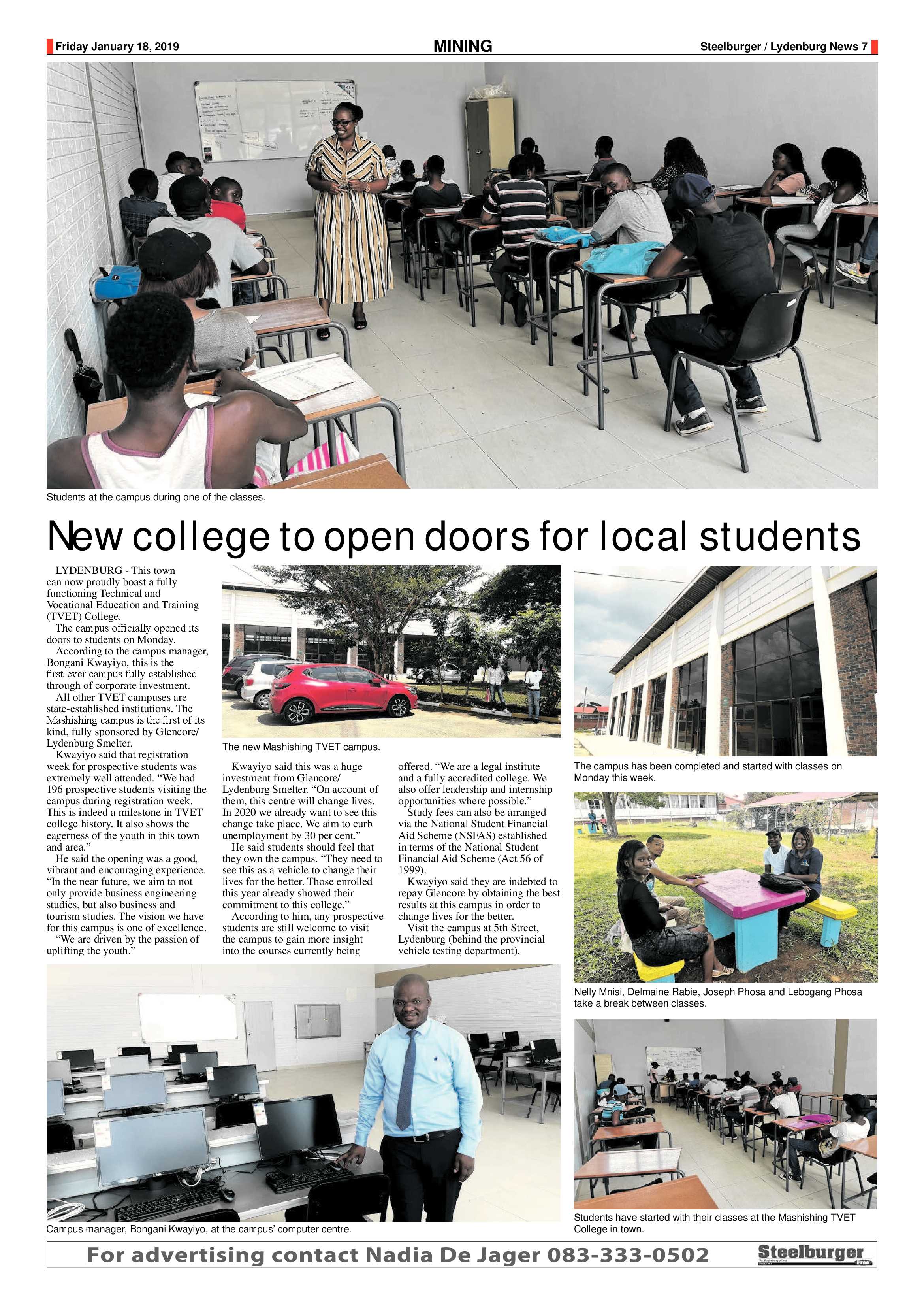 Steelburger News 18 January 2019 page 7