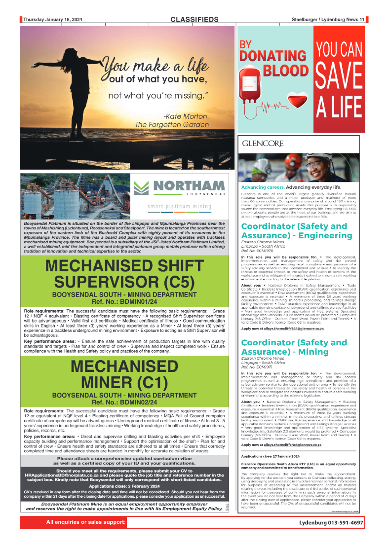 Steelburger News 18 January 2024 page 11