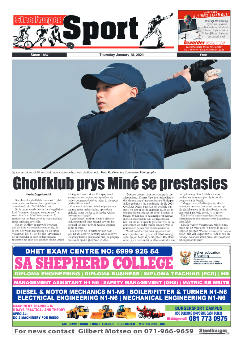 Steelburger News 18 January 2024 page 12