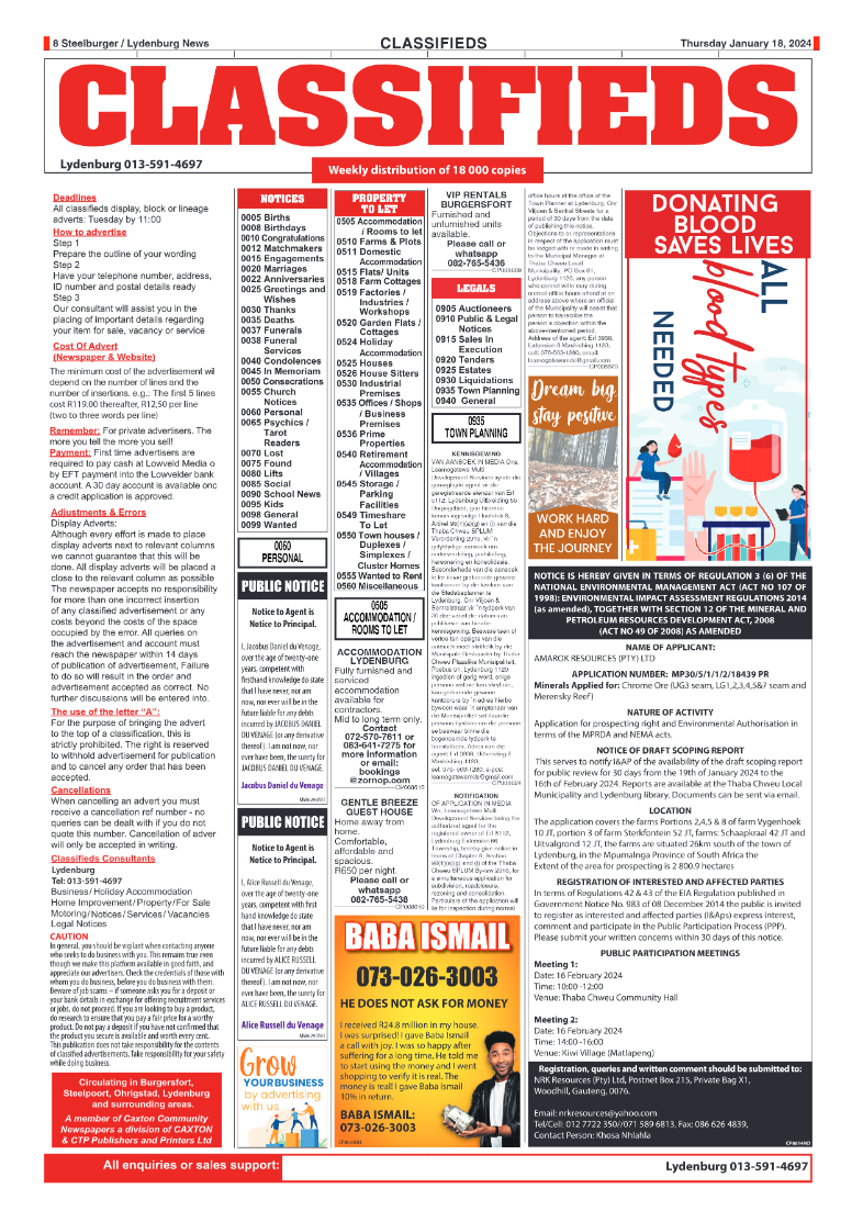 Steelburger News 18 January 2024 page 8