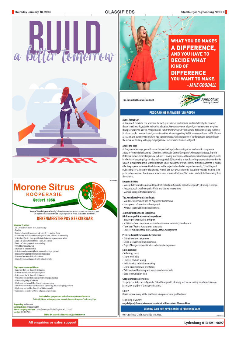 Steelburger News 18 January 2024 page 9