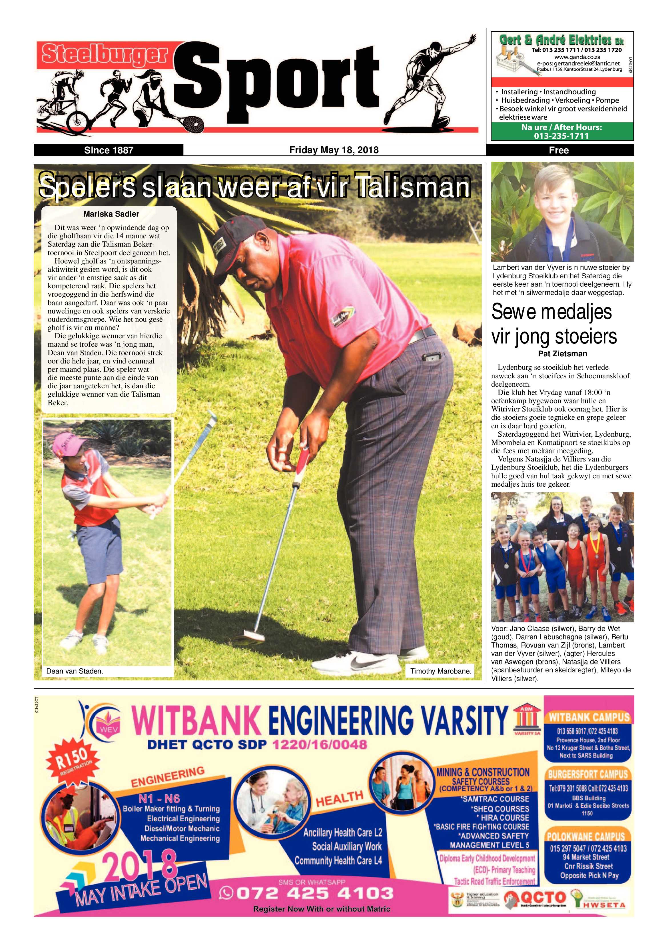 Steelburger News 18 May 2018 page 16