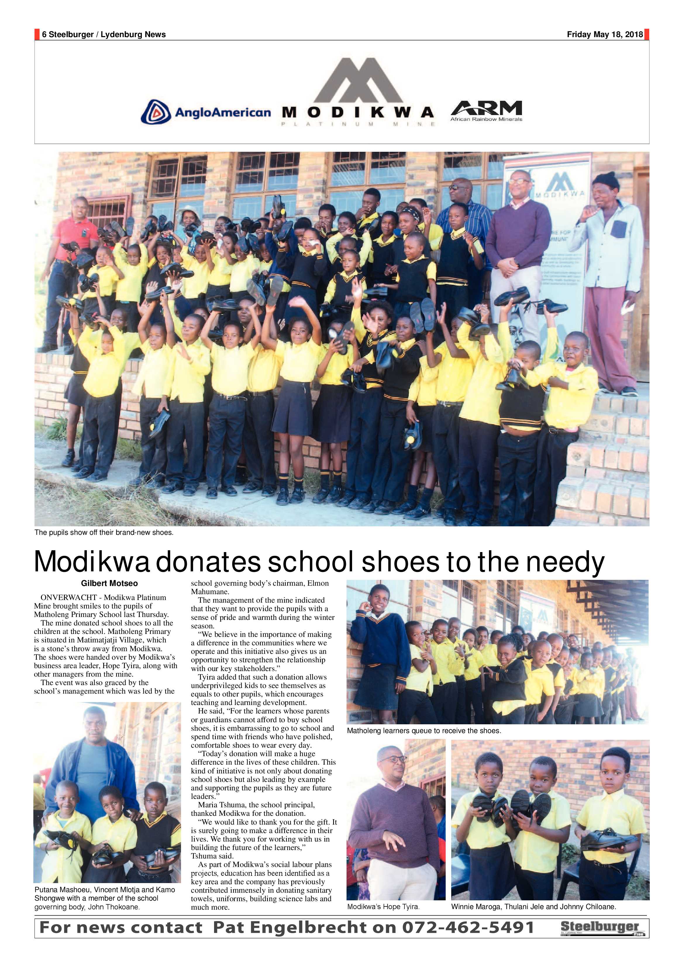 Steelburger News 18 May 2018 page 6