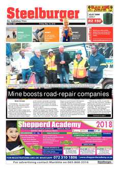 Steelburger News 18 May 2018