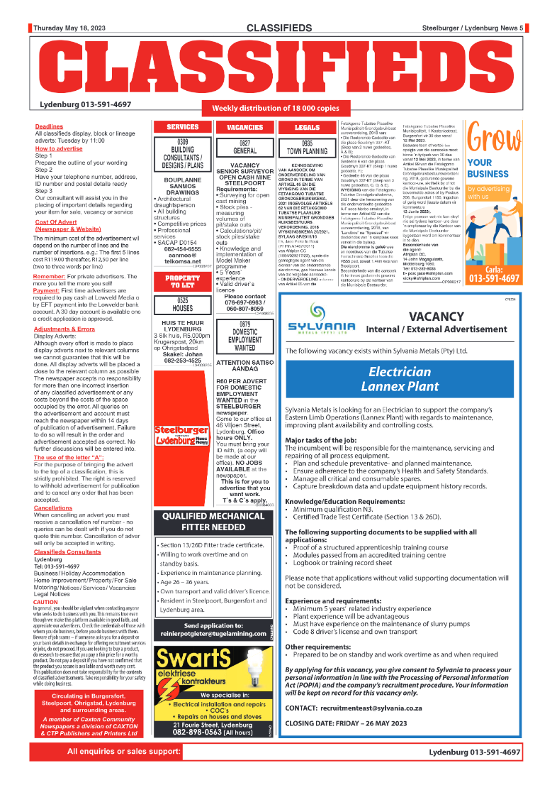 Steelburger News 18 May 2023 page 5