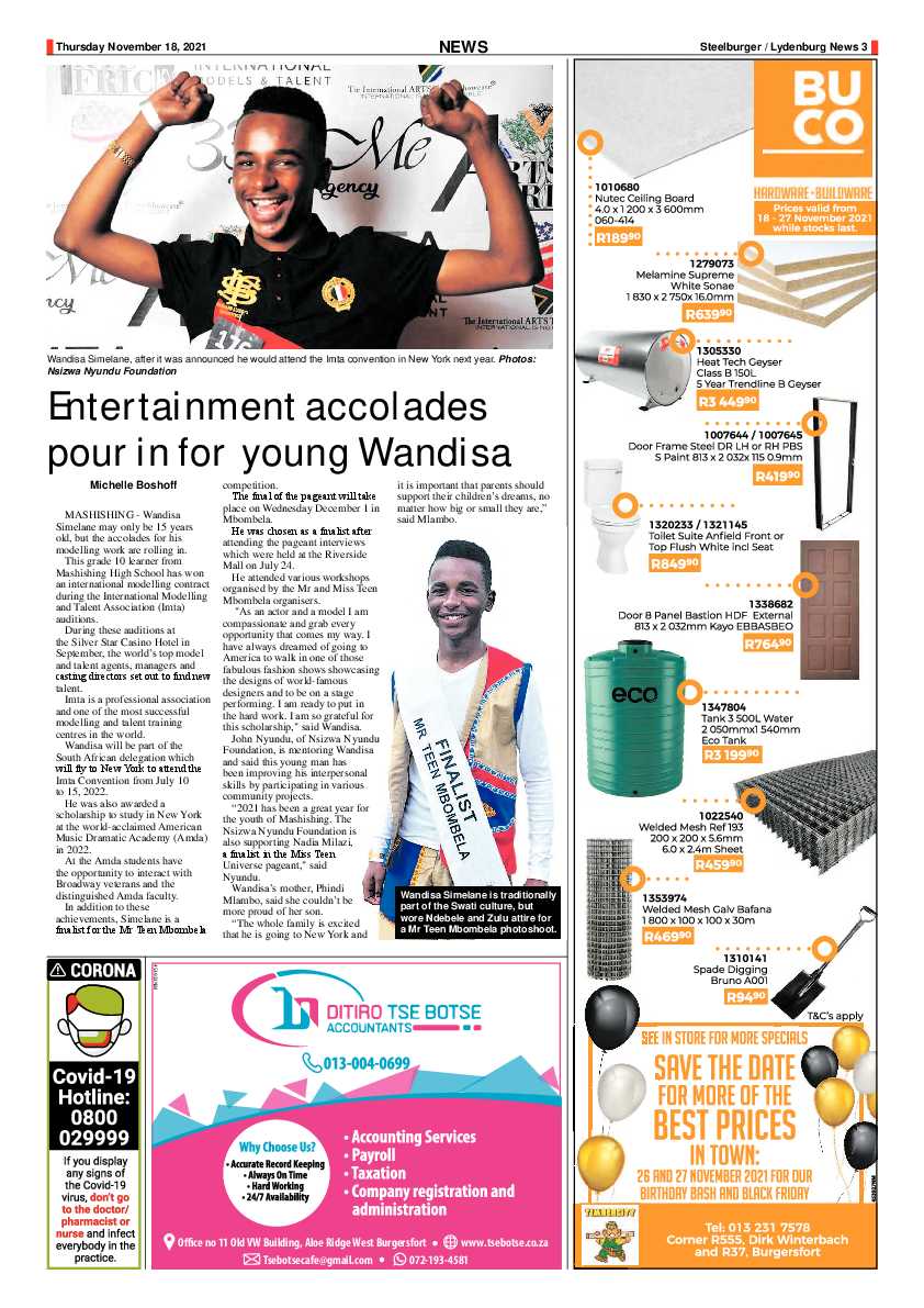 Steelburger News 18 November 2021 page 3