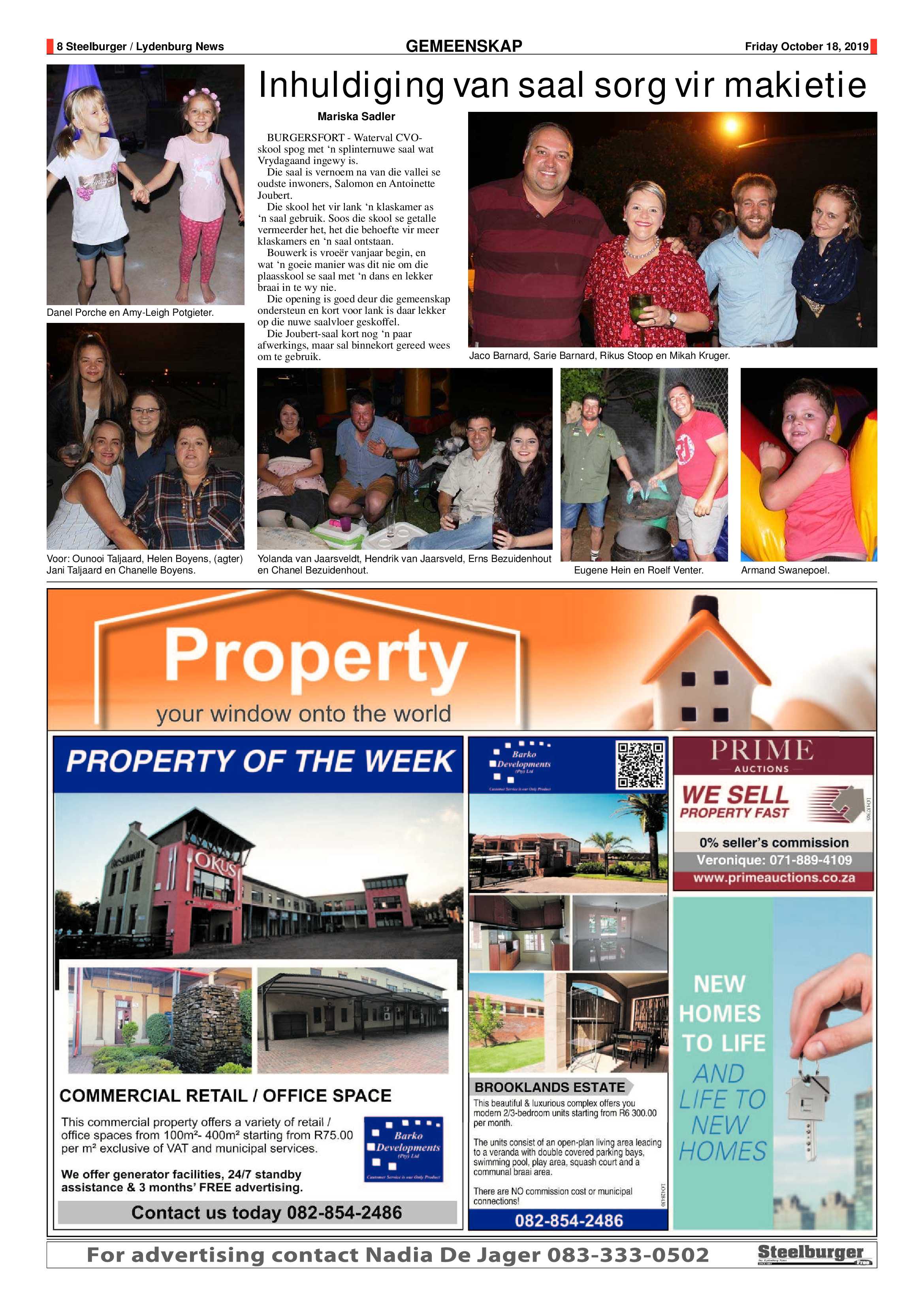 Steelburger News 18 October 2019 page 8